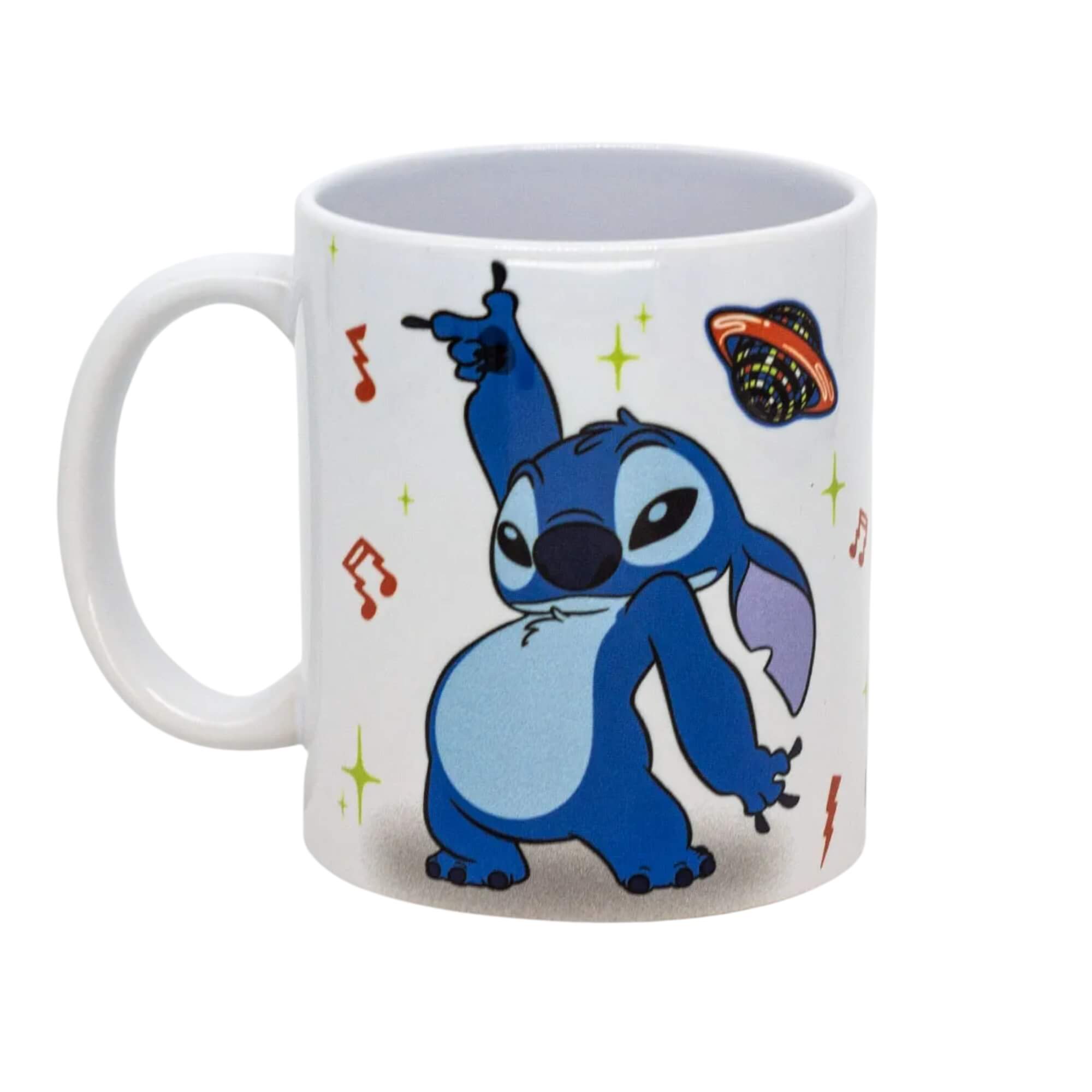 Caneca Pop 350ml New Gift Stitch Alien Zona Criativa - 10026435