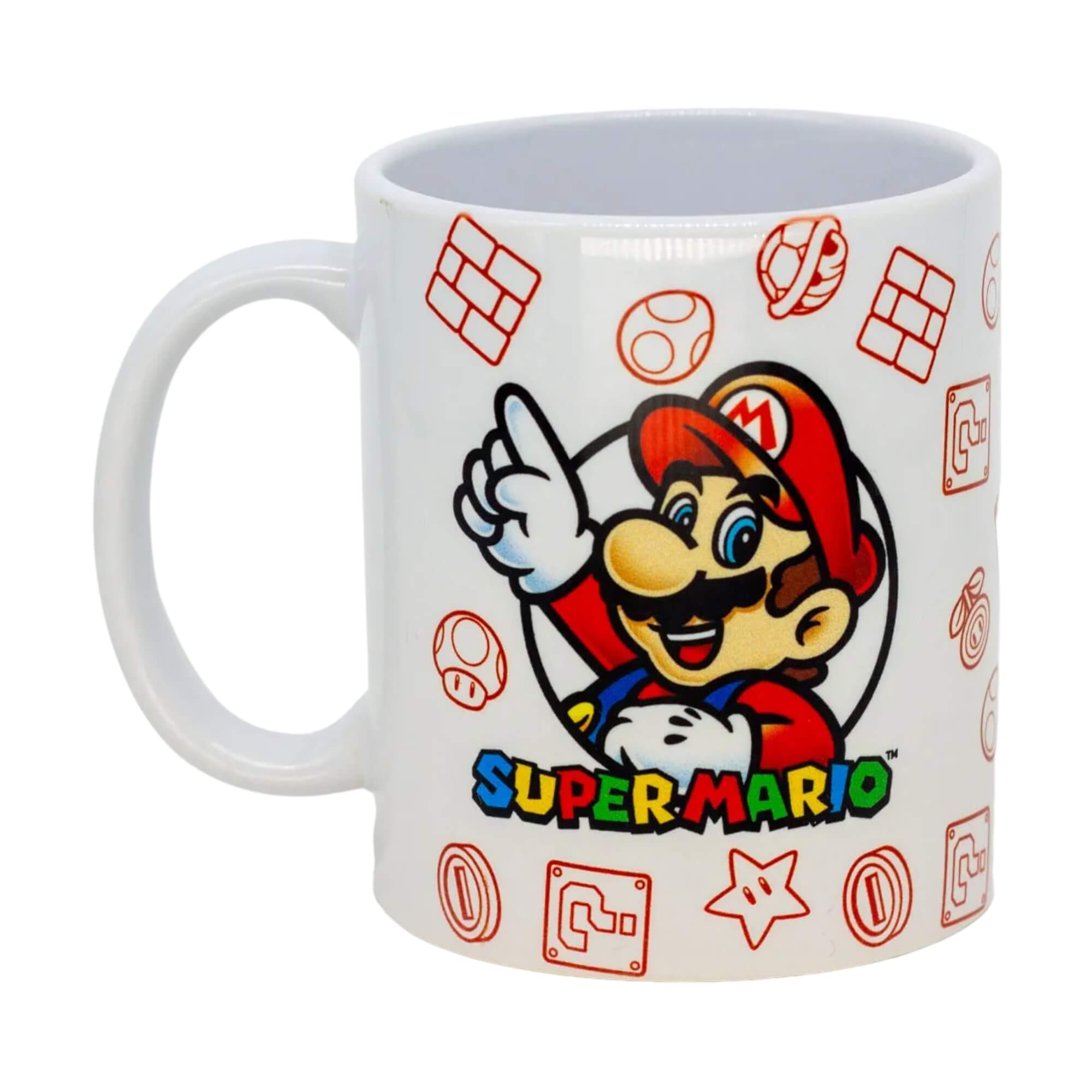 Caneca Pop 350ml New Gift Mario Bowser Zona Criativa - 10026439