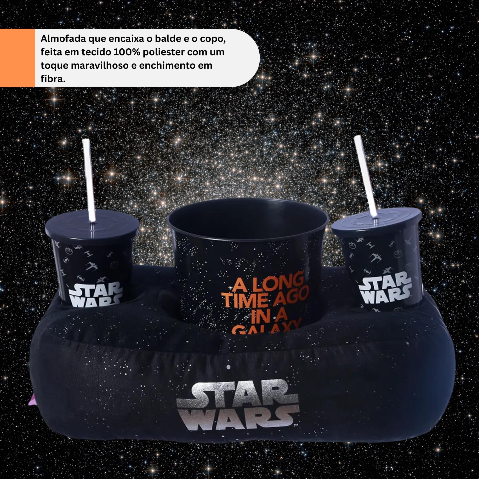 Kit Almofada Pipoca Star Wars Zona Criativa - 10064858