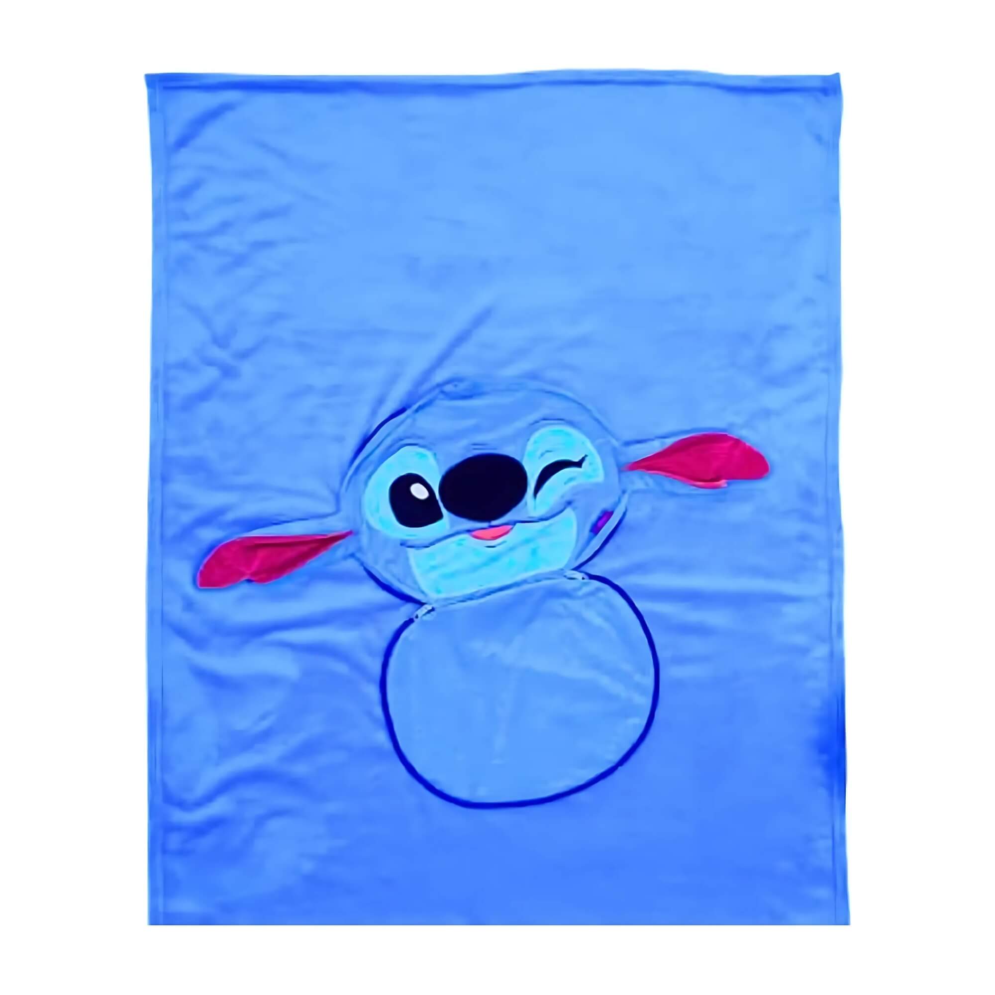 Almofada 2 em 1 Manta c/ Ziper Stitch Zona Criativa - 10065245