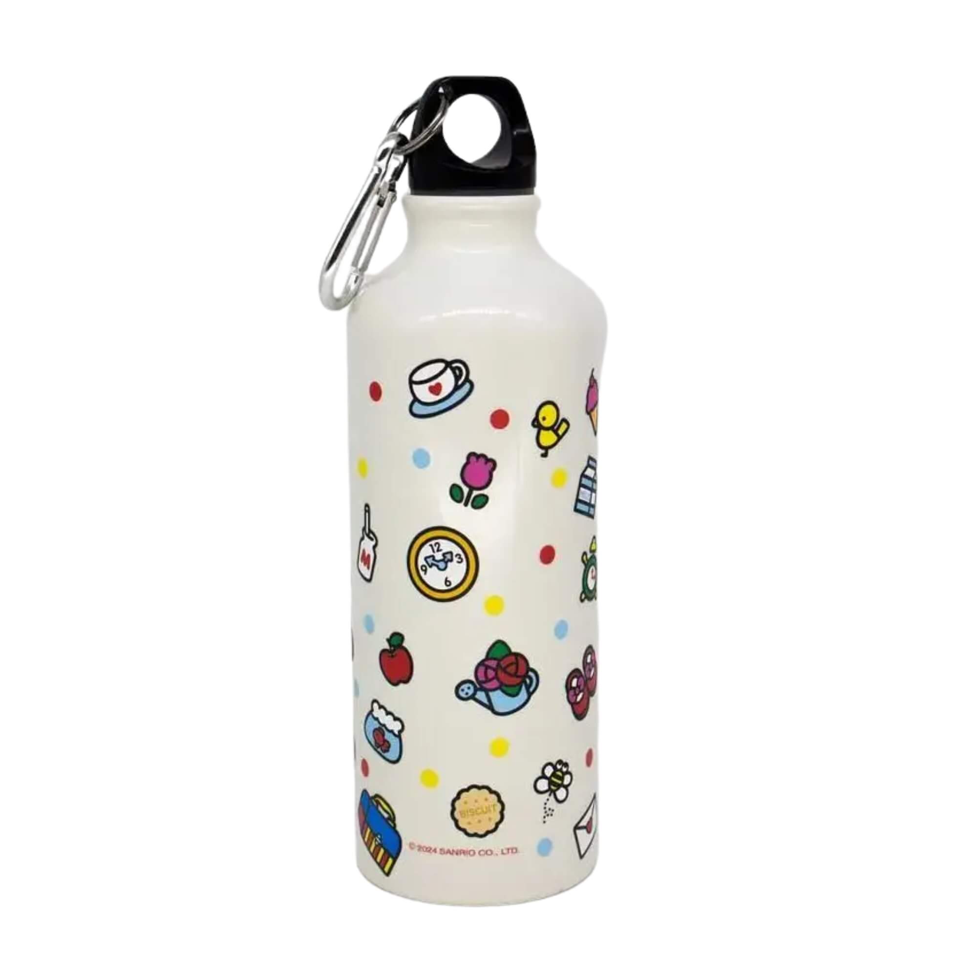 Garrafa de Alumínio 500ml c/ Mosquetão Hello Kitty Zona Criativa - 10073073