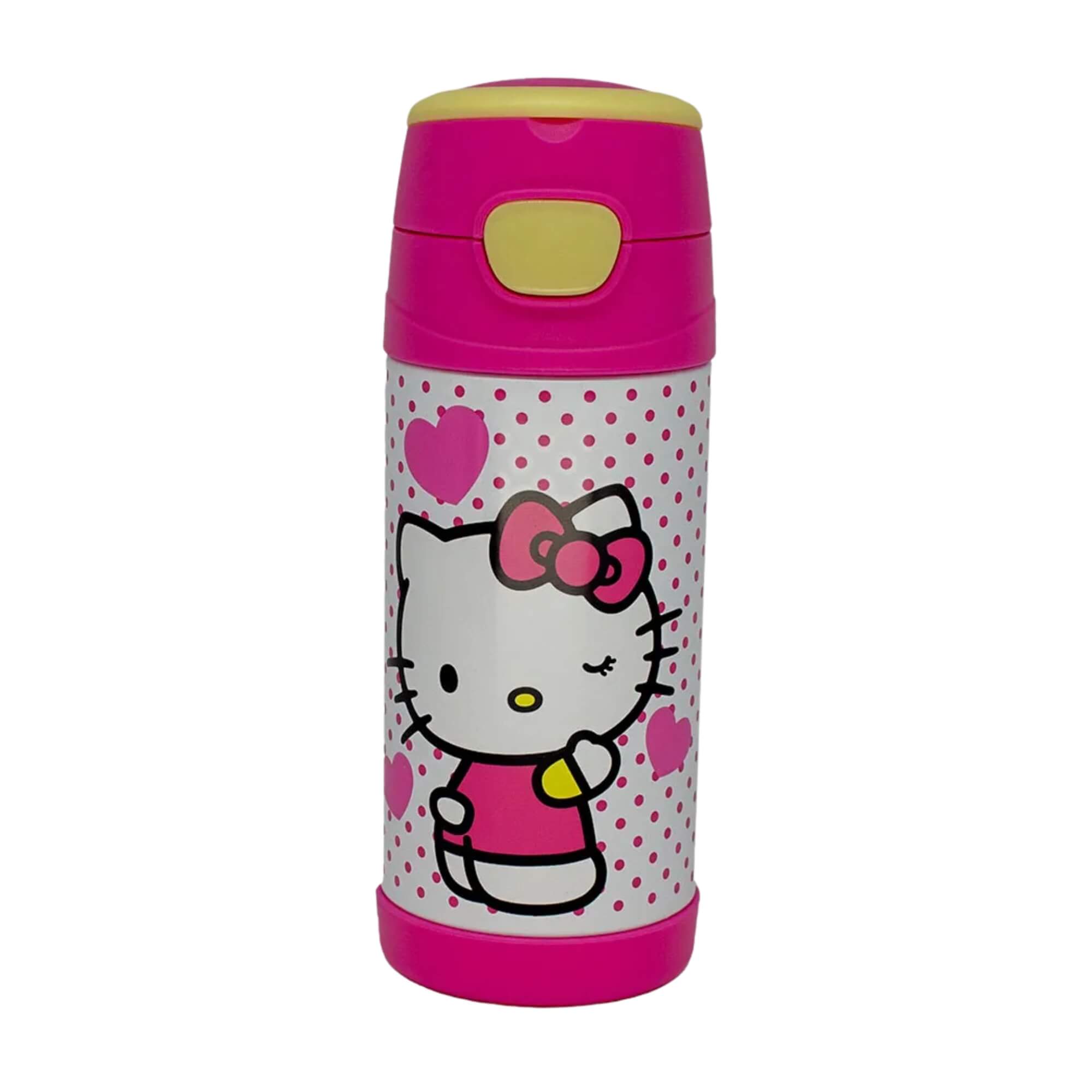 Garrafa Térmica Infantil Top Handle 350ml Hello Kitty Zona Criativa - 10073102