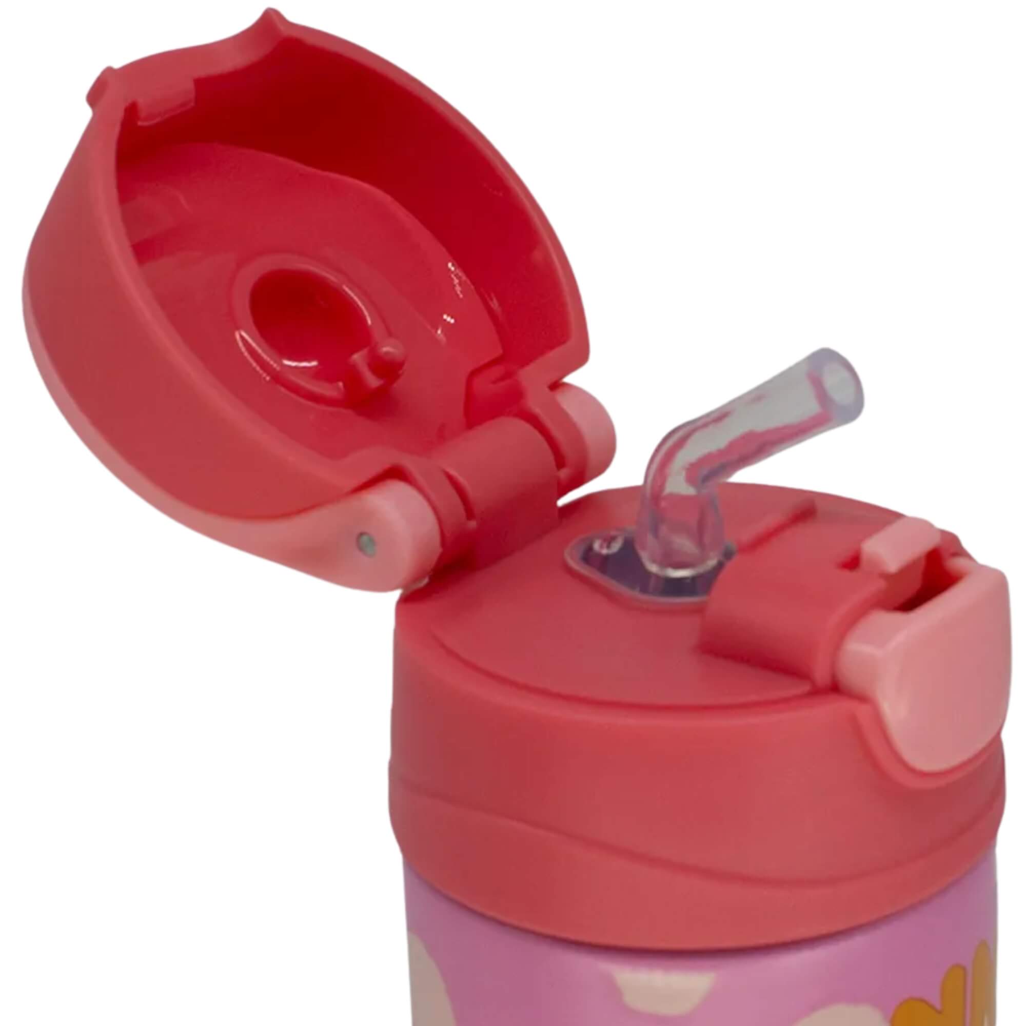 Garrafa Térmica Infantil Top Handle 350ml Minnie Mouse – Disney Zona Criativa - 10073108