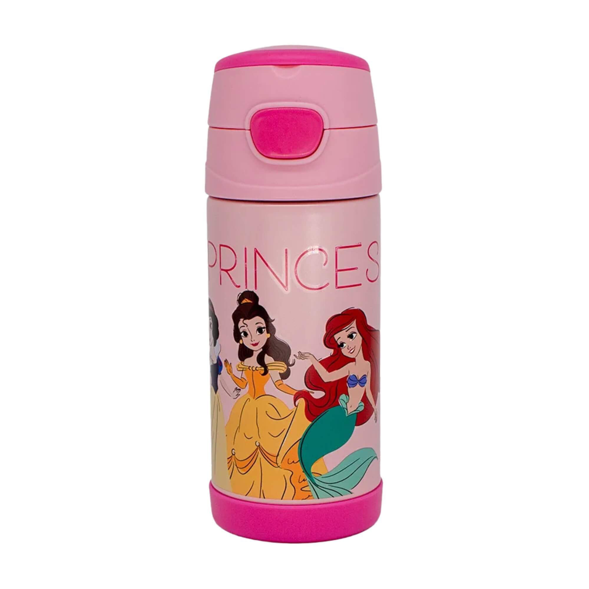 Garrafa Térmica Infantil Top Handle 350ml Princesas – Disney Zona Criativa - 10073113