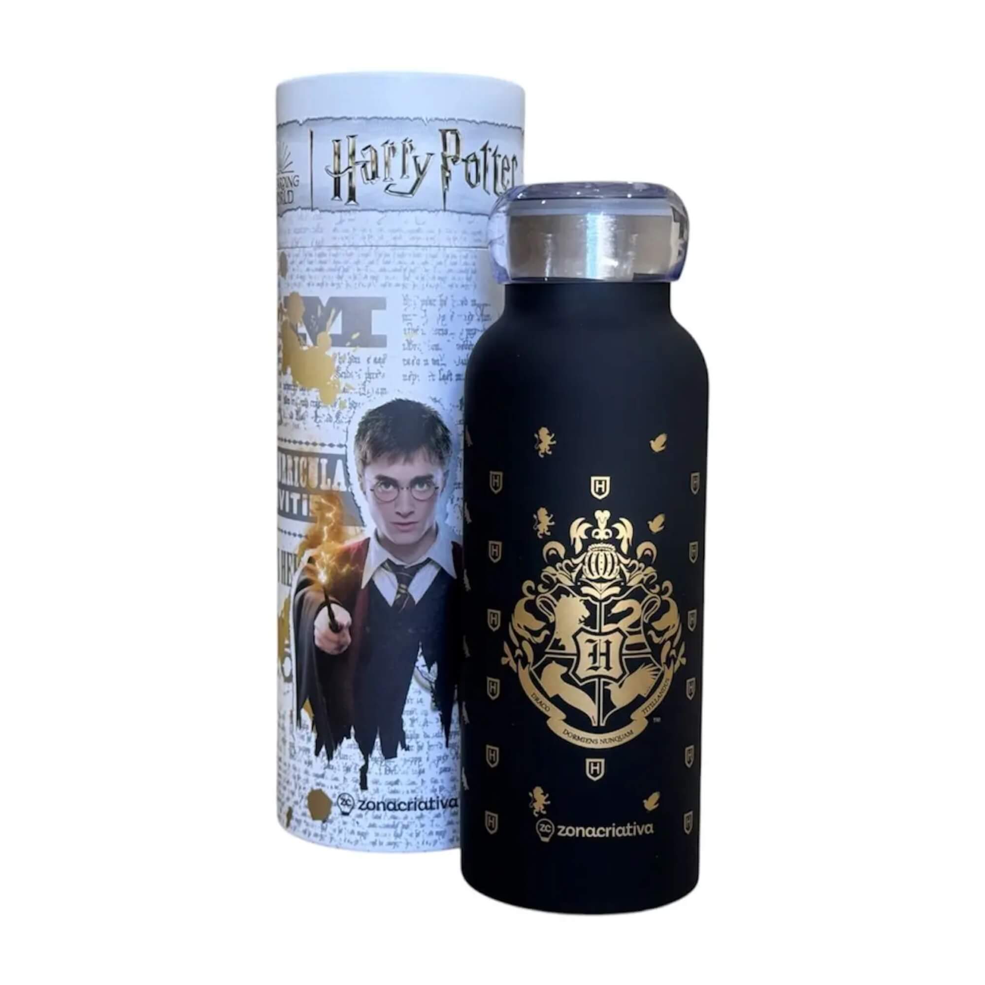 Garrafa Bubble 500ml Hogwarts Zona Criativa - 10073286