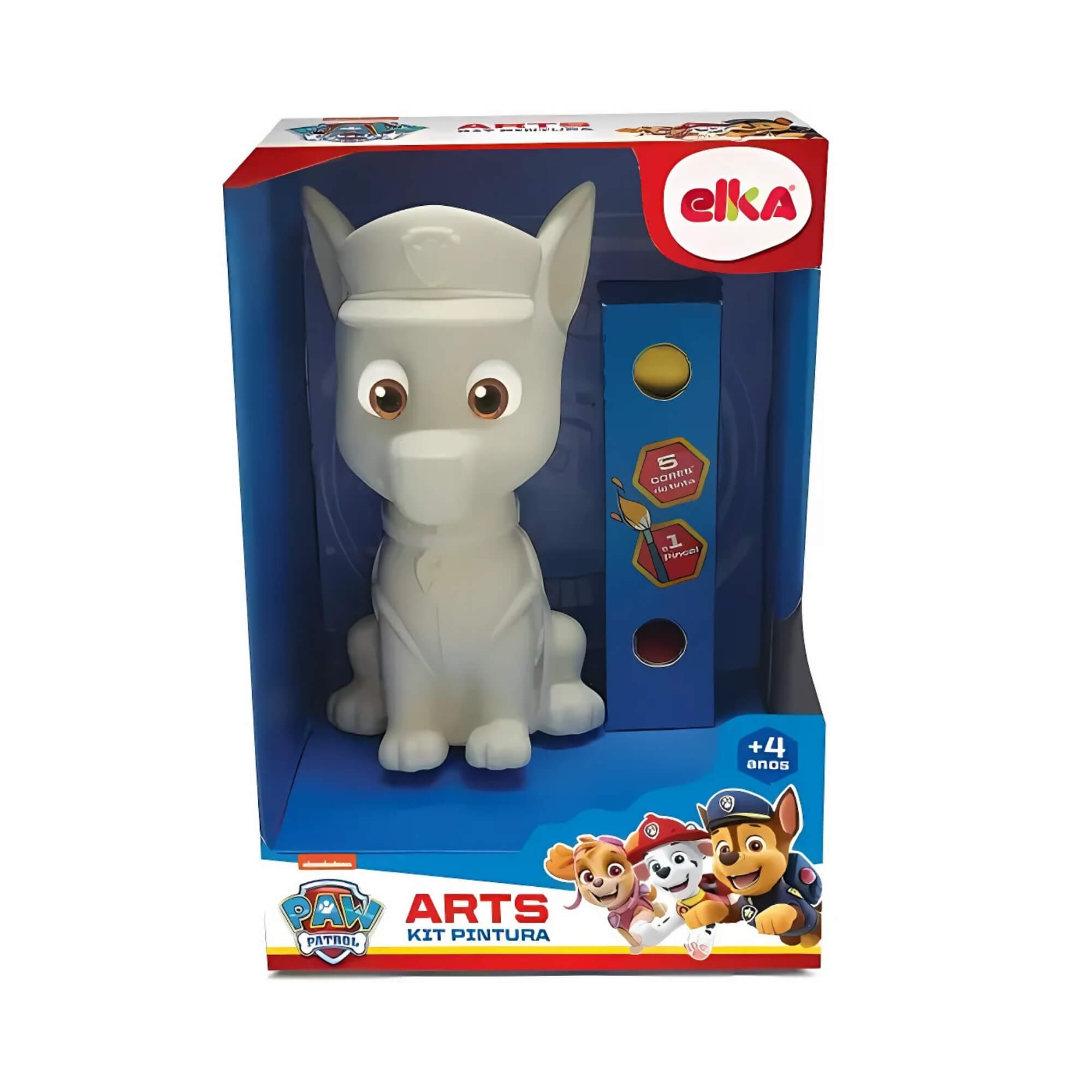 Brinquedo Infantil Arts Kit Pintura Chase - Patrulha Canina Elka - 1273