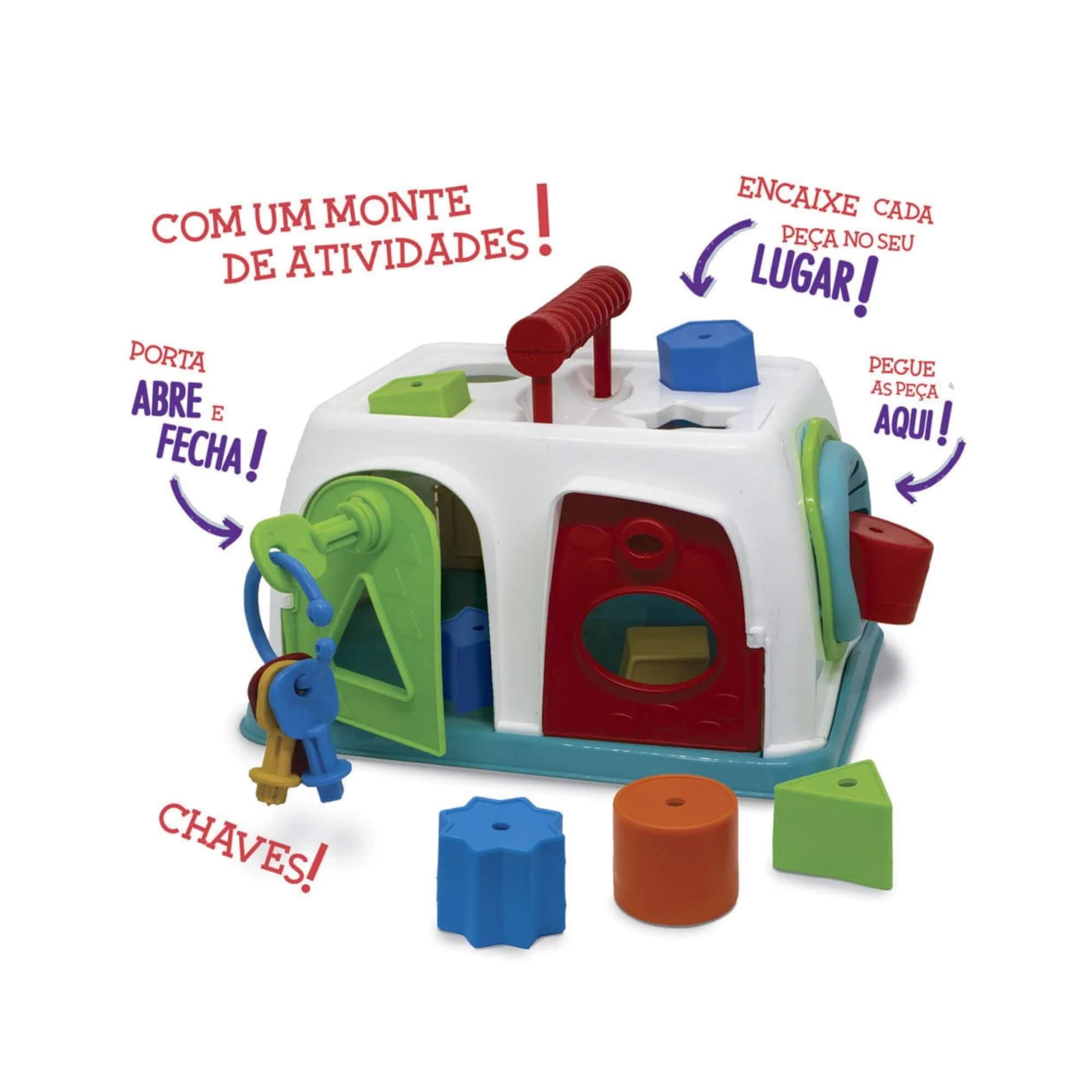 Brinquedo Infantil Caixa de Brincadeiras Elka - 1135