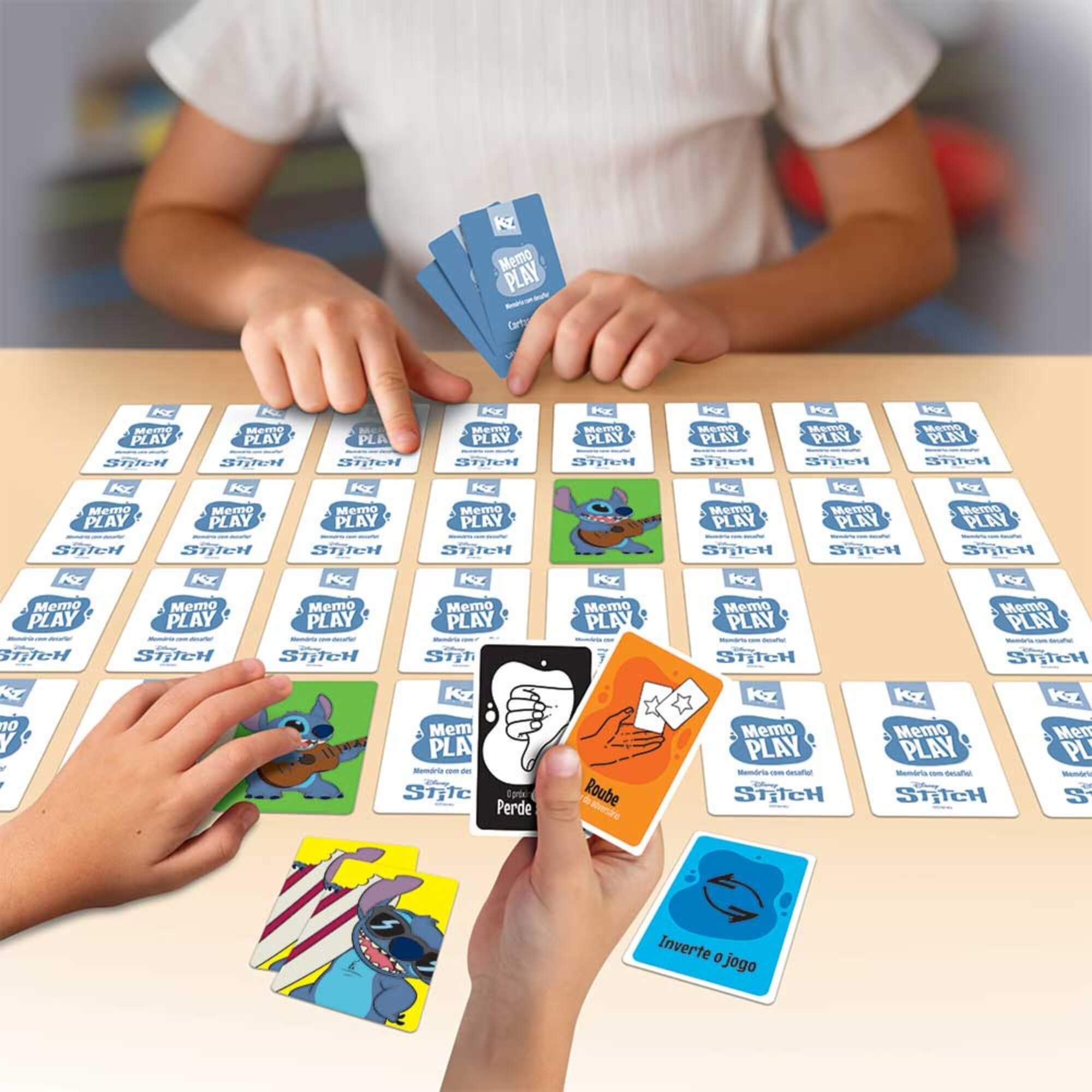 Jogo Memo Play Stitch - Memória com Desafio Elka - 1284
