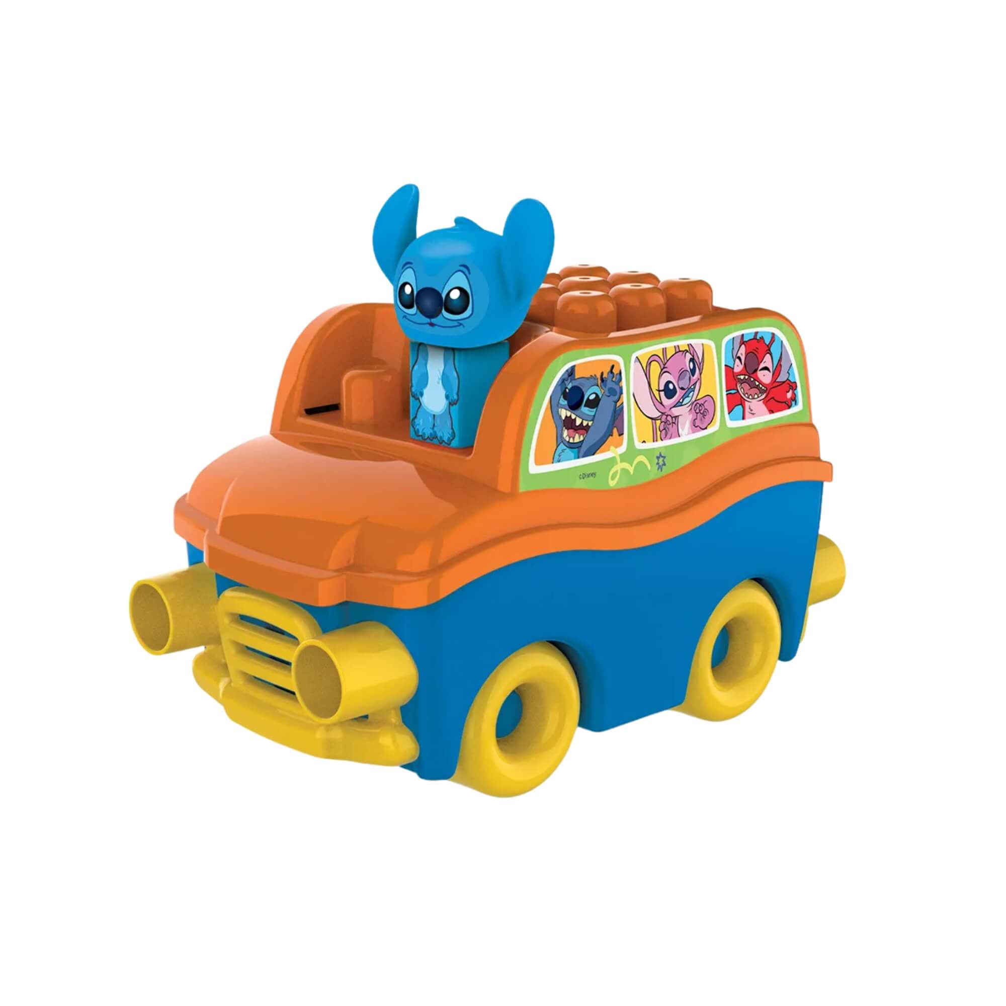 Brinquedo Infantil Blocos de Montar Van do Stitch Elka - 1310