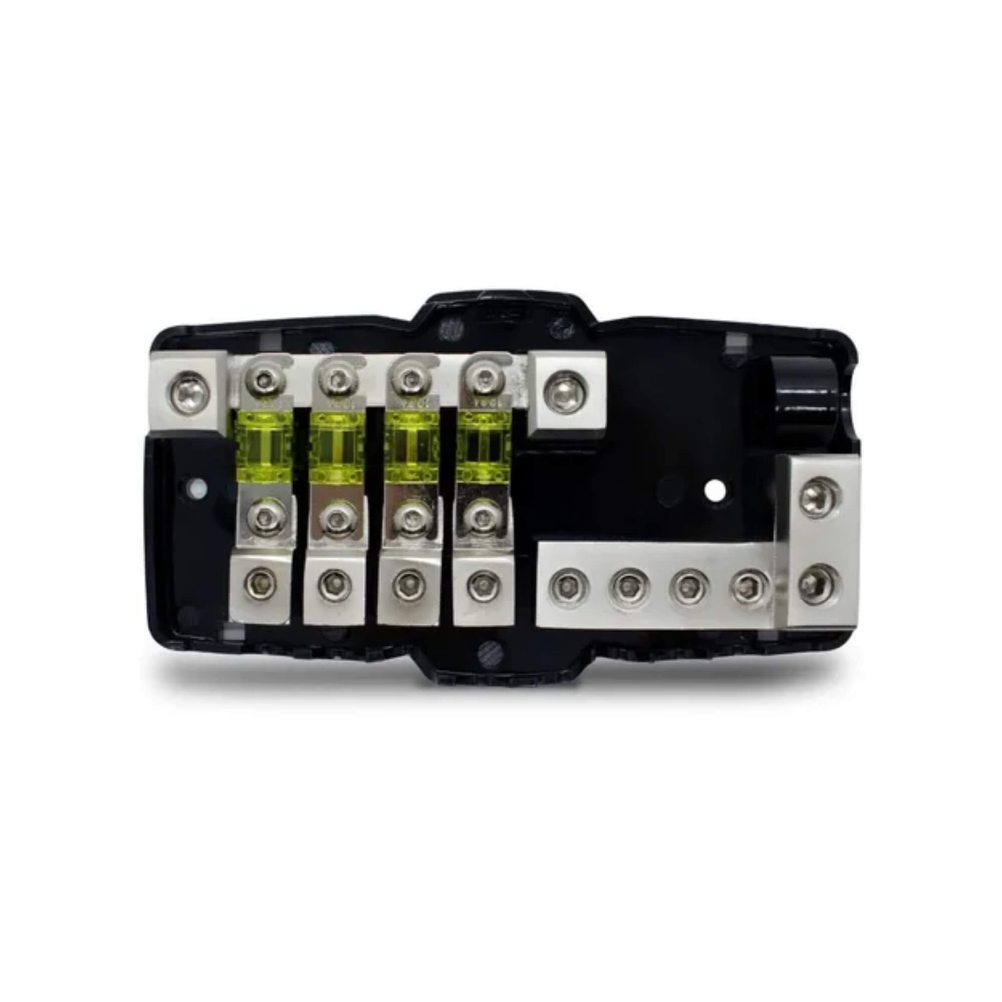 Bloco Distribuidor e Porta Fusível Signature SIG44B p/ Sistemas de Áudio Automotivo Ophera - 5438