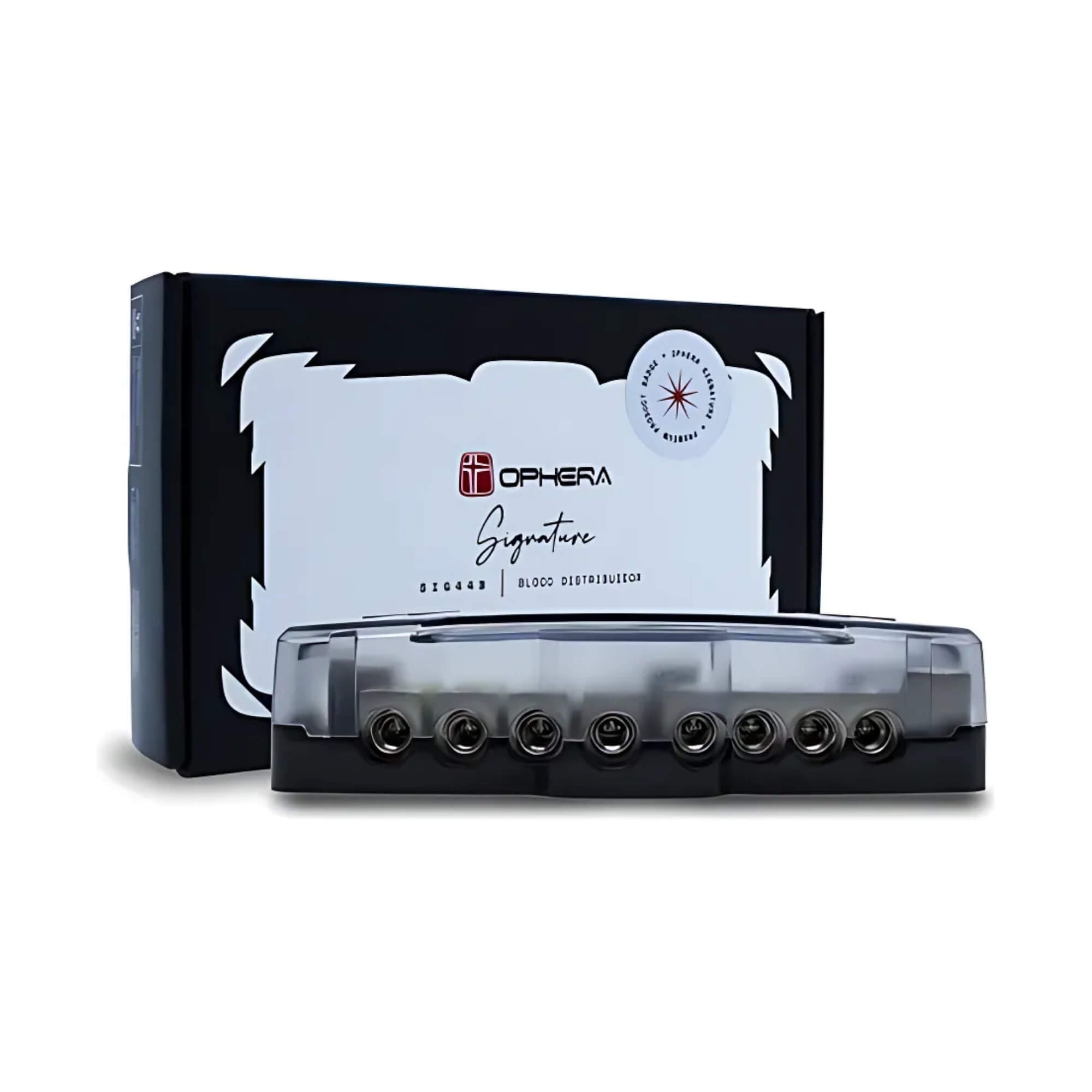 Bloco Distribuidor e Porta Fusível Signature SIG44B p/ Sistemas de Áudio Automotivo Ophera - 5438