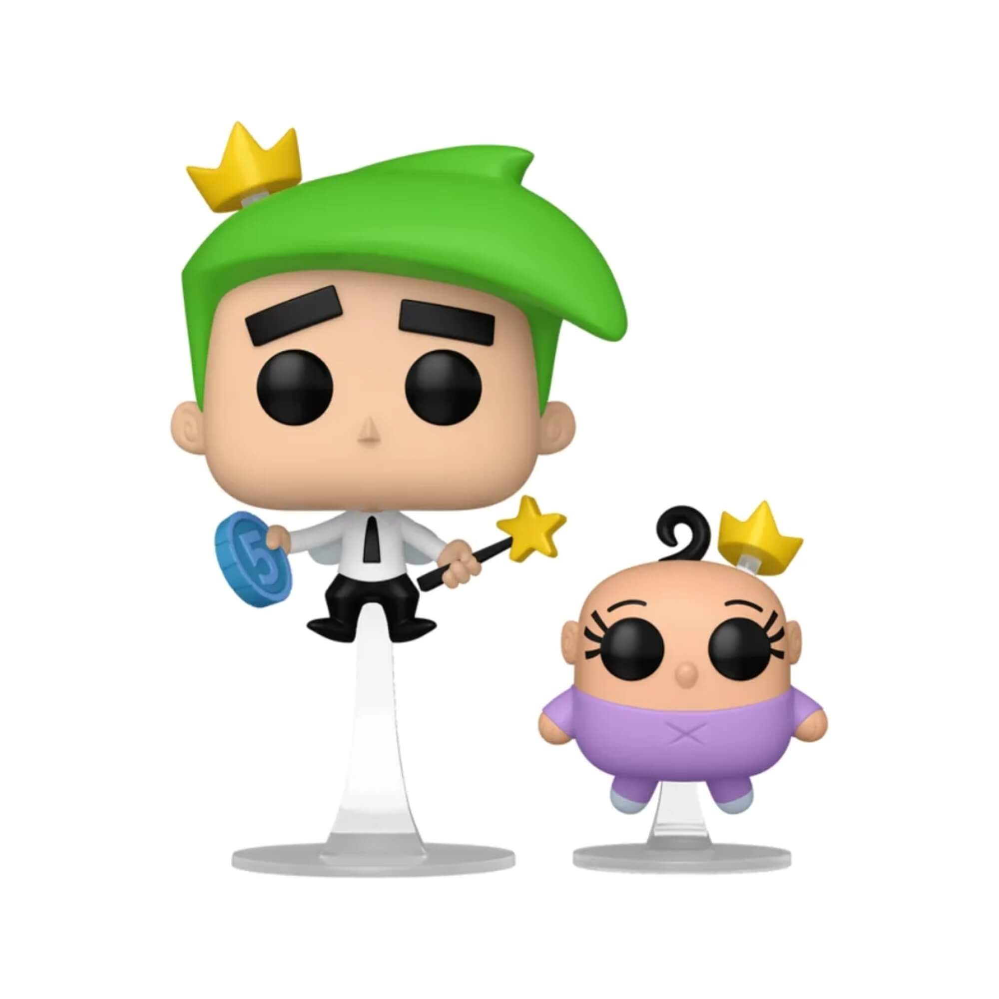 Boneco Funko Pop! & Buddy Os Padrinhos Mágicos - Cosmo e Poof Candide - 12068