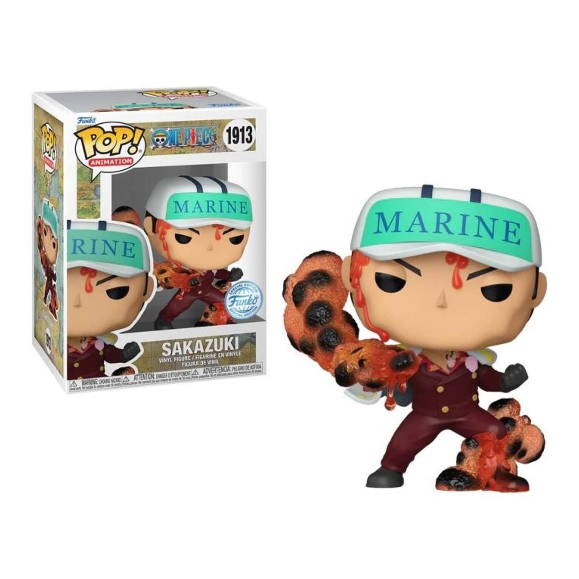 Boneco Funko Pop! One Piece - Vice Almirante Akainu Candide - 12092
