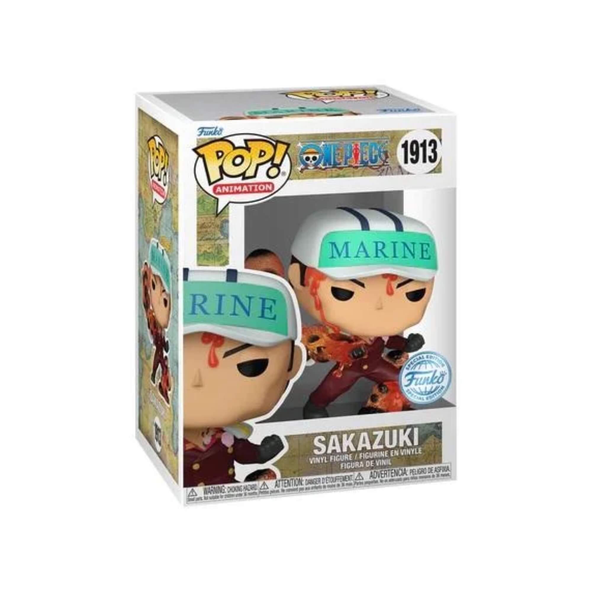 Boneco Funko Pop! One Piece - Vice Almirante Akainu Candide - 12092