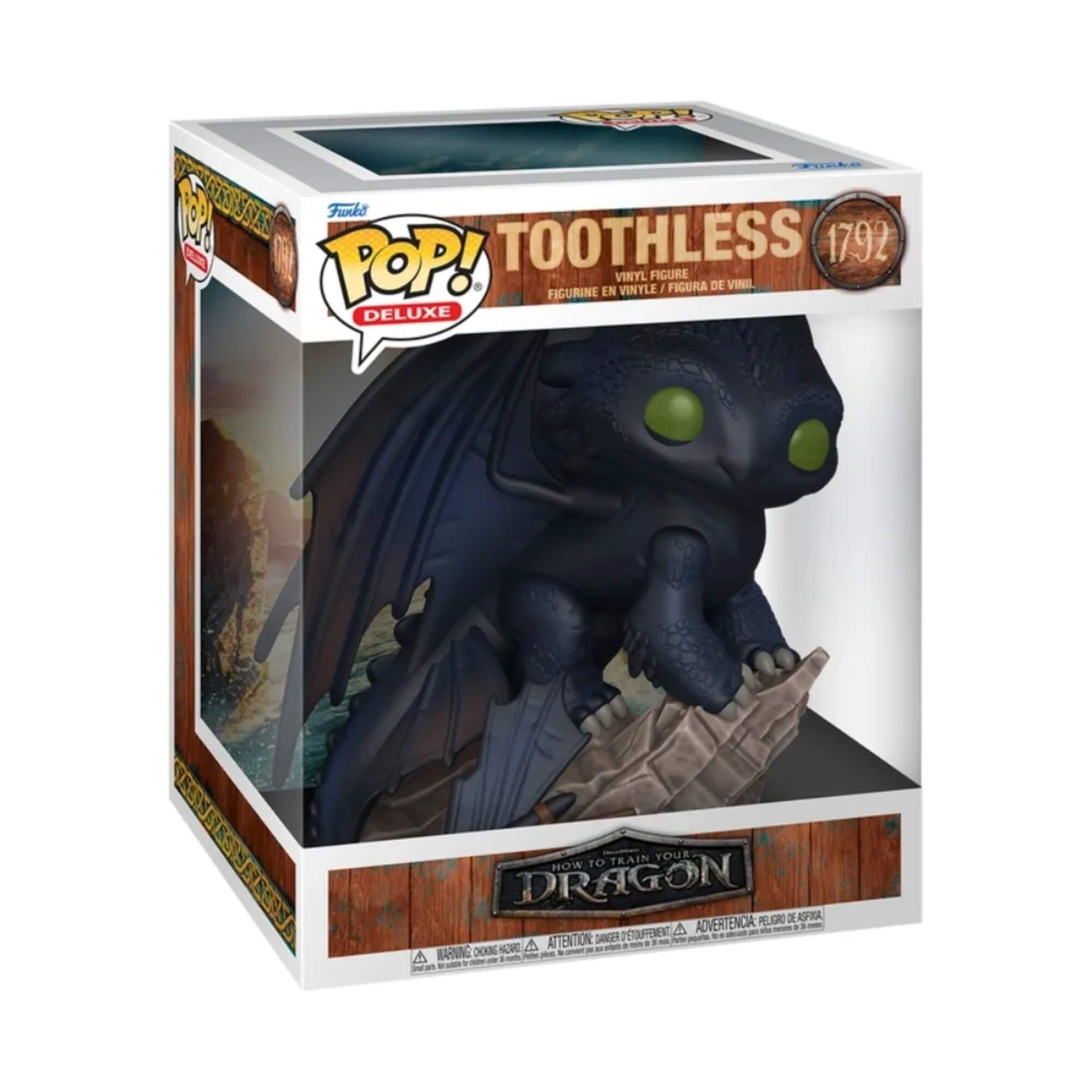 Boneco Funko Pop! Deluxe Como Treinar o seu Dragão Live Action - Banguela Candide - 12161