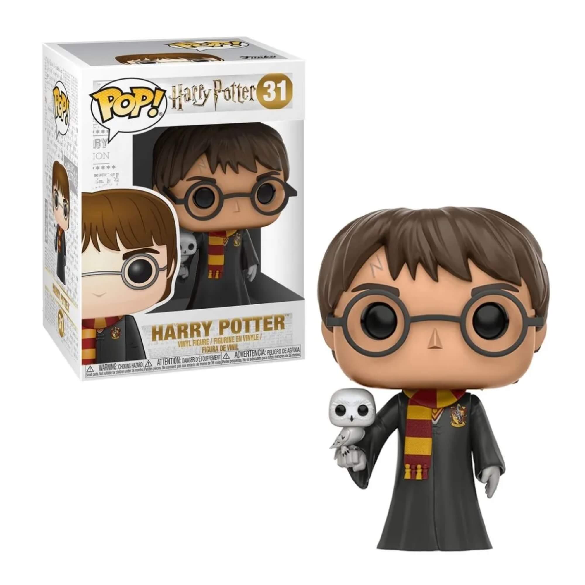 Boneco Funko Pop! Harry Potter - Harry Potter com Edwiges Candide - 11414