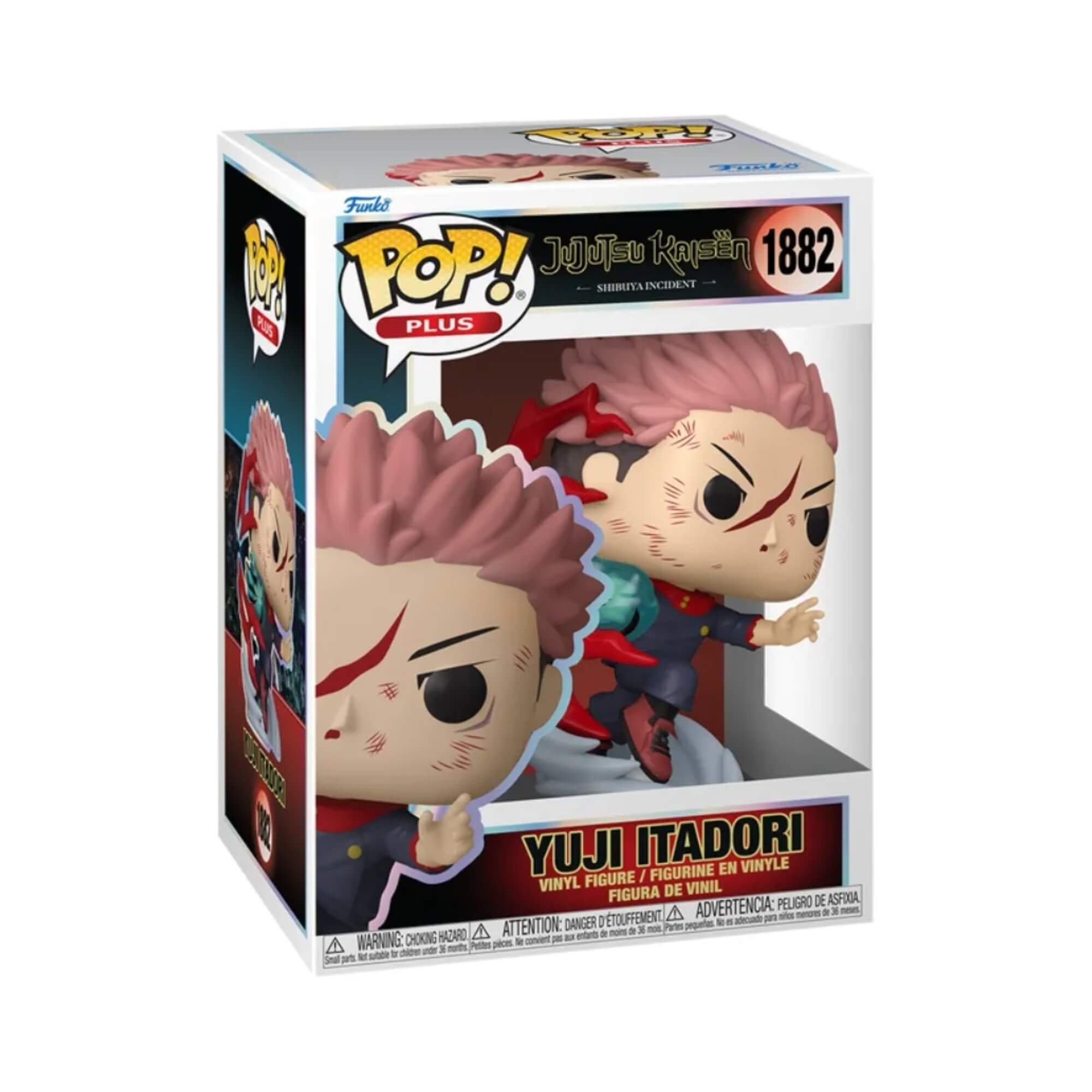 Boneco Funko Pop! Plus Jujutsu Kaisen - Yuji Itadori Candide - 12098