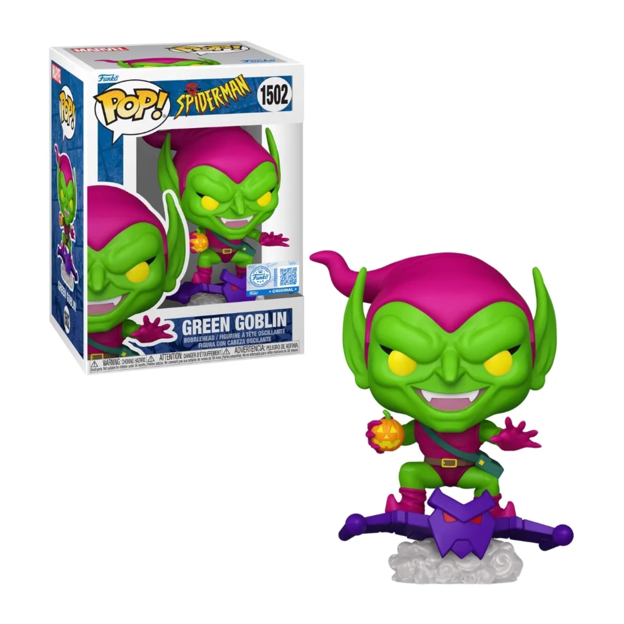 Boneco Funko Pop! Marvel Homem-Aranha - Duende Verde Candide - 12139