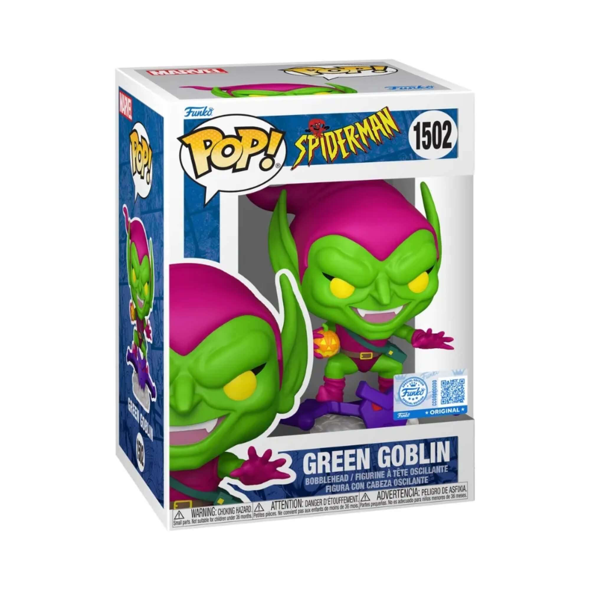 Boneco Funko Pop! Marvel Homem-Aranha - Duende Verde Candide - 12139