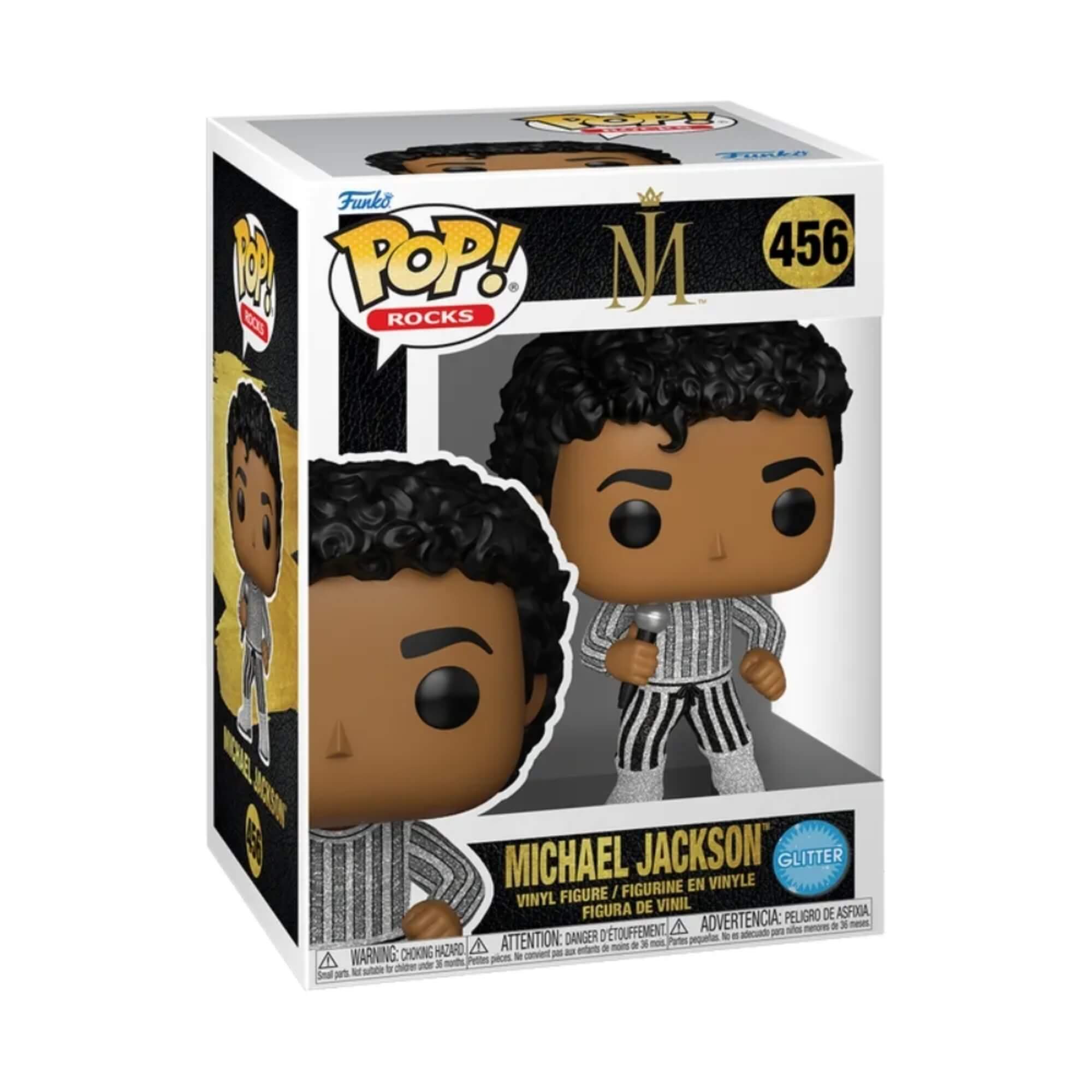 Boneco Funko Pop! Rocks Michael Jackson - Rock With You (Glitter) Candide - 12202