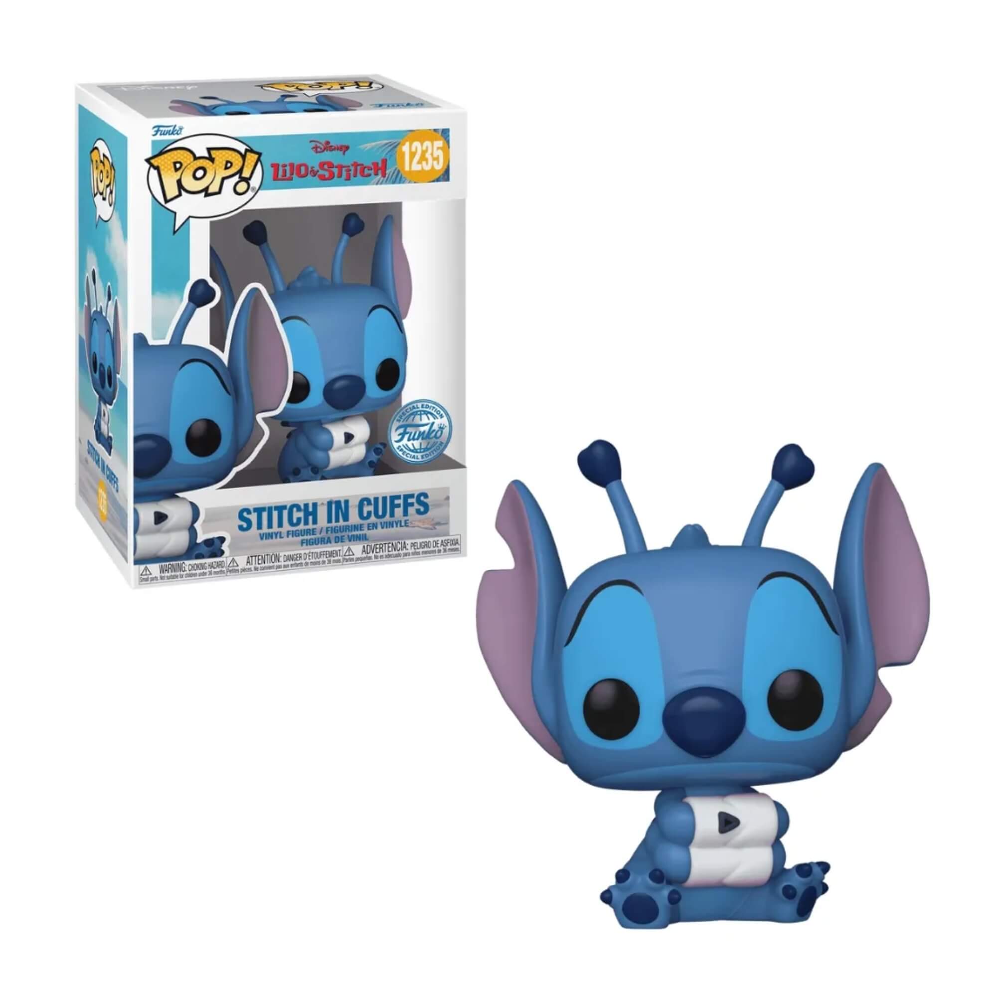 Boneco Funko Pop! Disney Lilo & Stitch - Stitch nas Algemas Candide - 12125