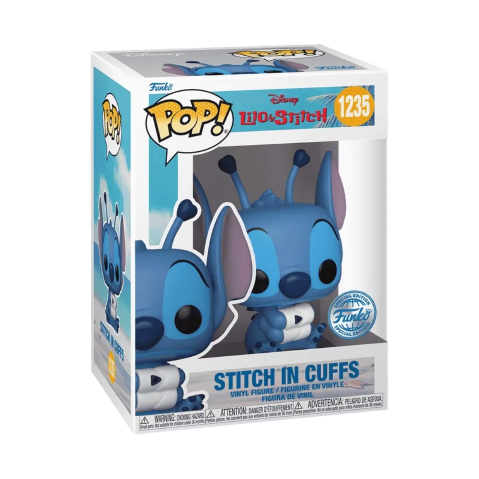 Boneco Funko Pop! Disney Lilo & Stitch - Stitch nas Algemas Candide - 12125
