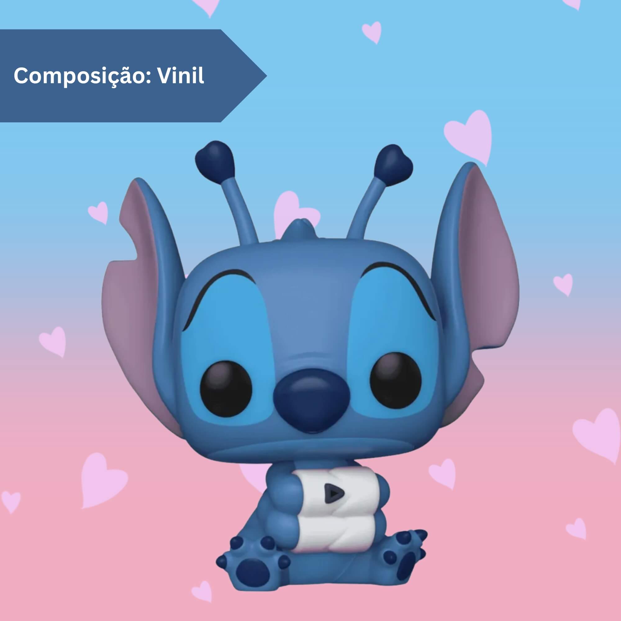 Boneco Funko Pop! Disney Lilo & Stitch - Stitch nas Algemas Candide - 12125