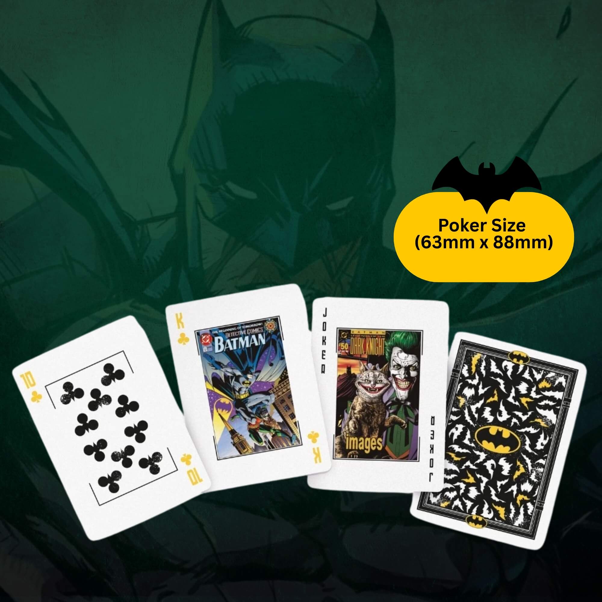 Jogo de Cartas Baralho Batman 85 Anos Copag - 34607