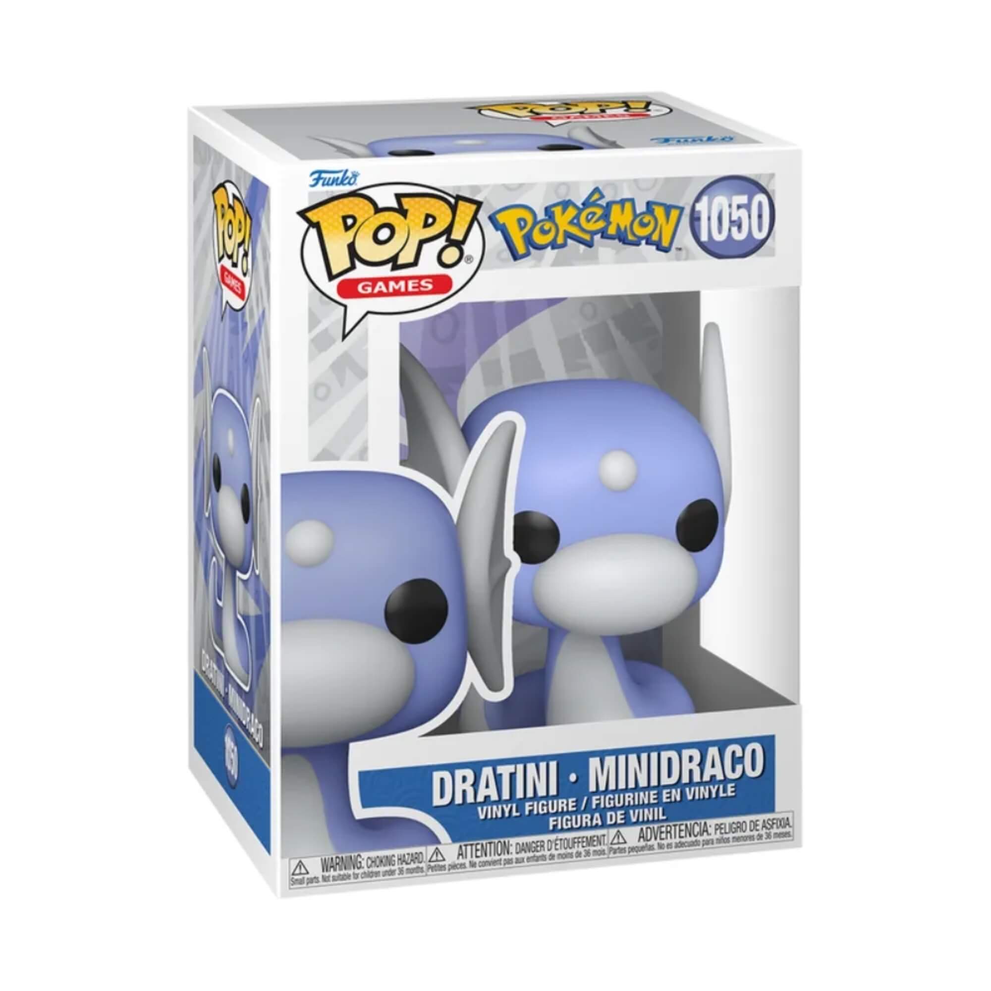 COMP Kit Funko Pop Pokemon Dragonite e Dratini Evolução - Candide