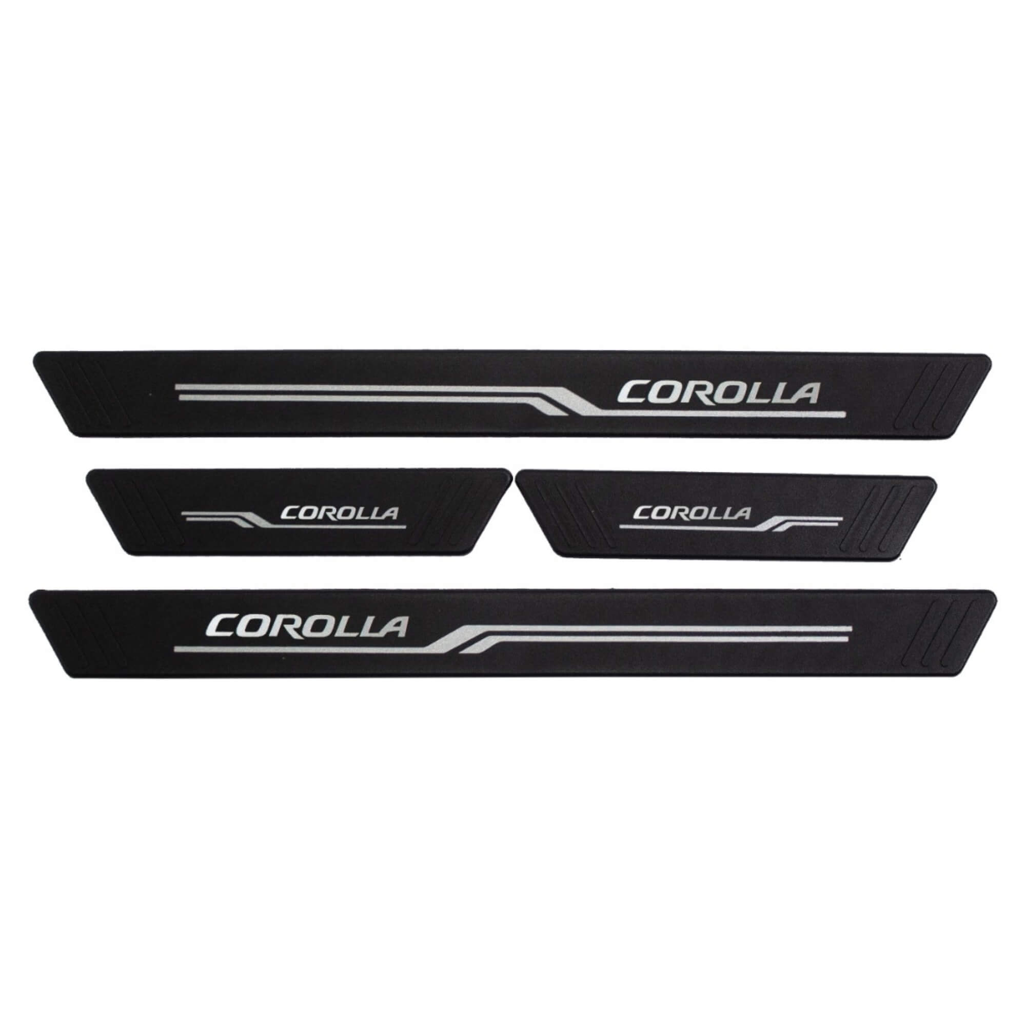 Soleira Preta 4 Portas Corolla 2006 em Diante 4P Grid - S8308AC-PTO-I
