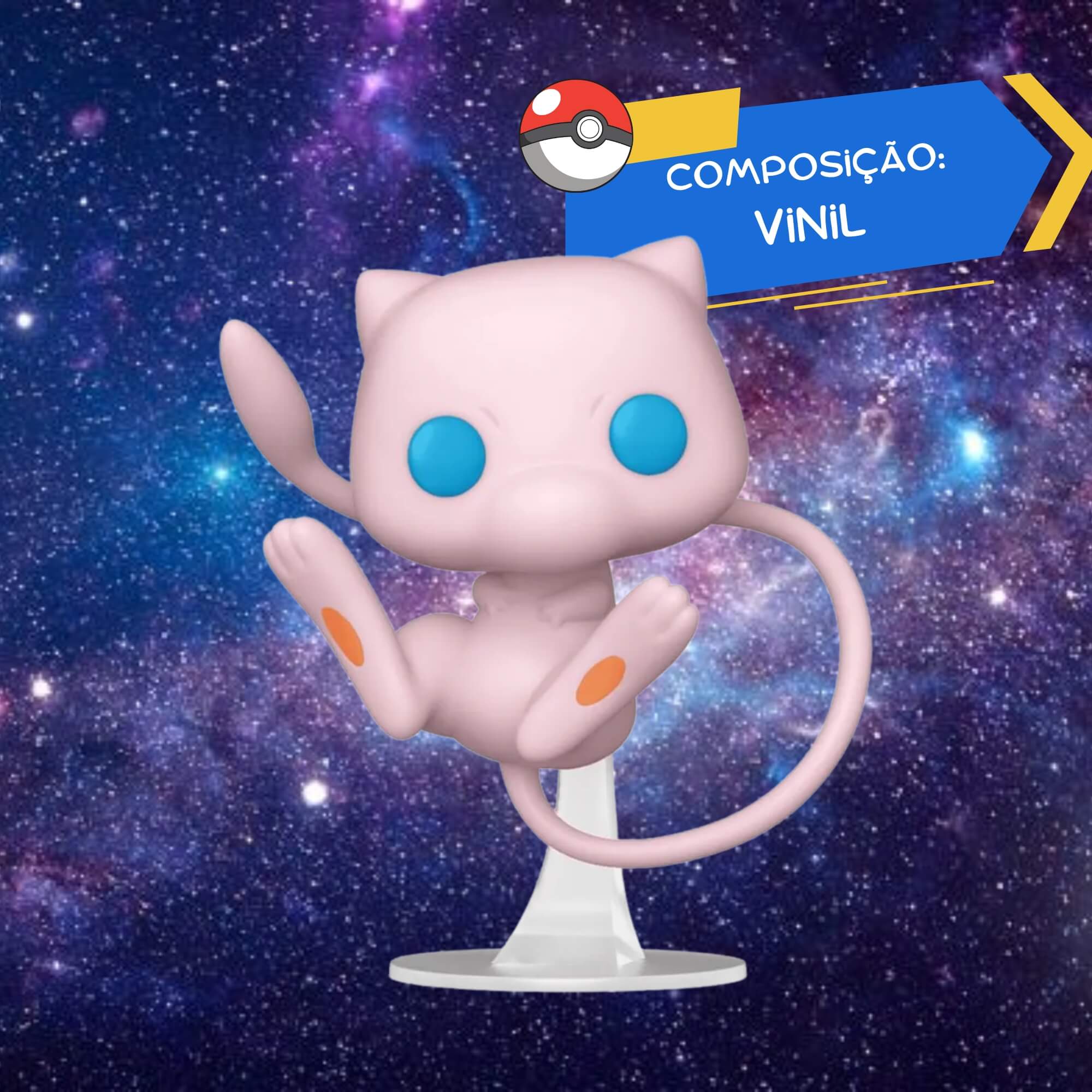 COMP Kit Mew Mewtwo Boneco Funko Pop! Pokémon Candide