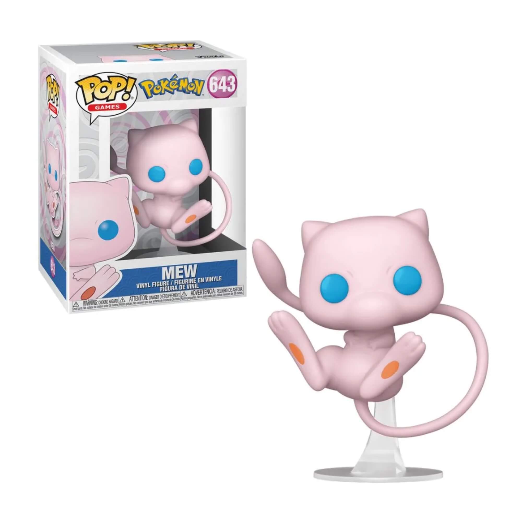 COMP Kit Mew Mewtwo Boneco Funko Pop! Pokémon Candide