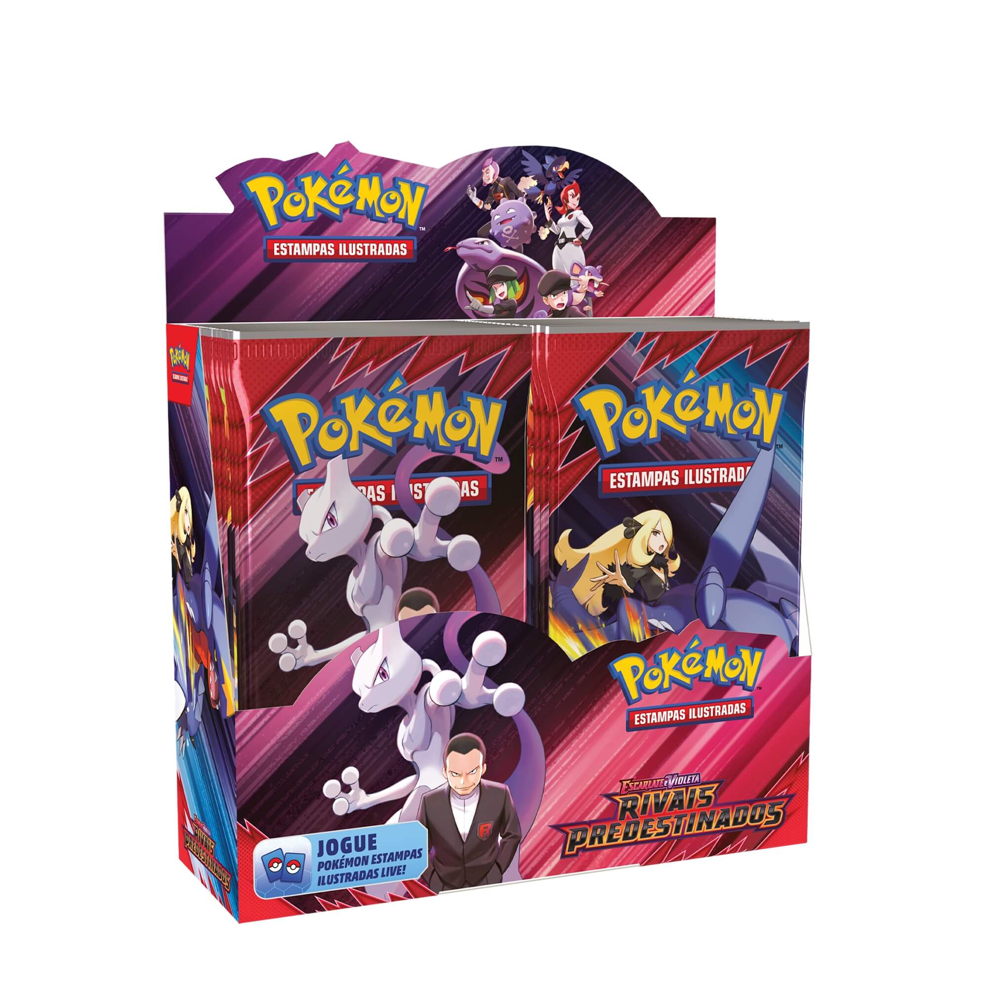 Pokemon Booster Box EV10 Rivais Predestinados (Caixa c/ 36 pacotes) Copag - 35554
