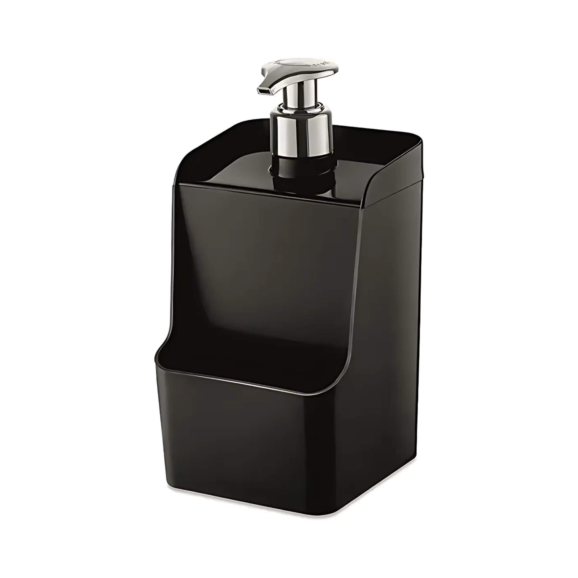 Dispenser Slim de Plástico Preto 500ml UZ Utilidades - UZ399-PR