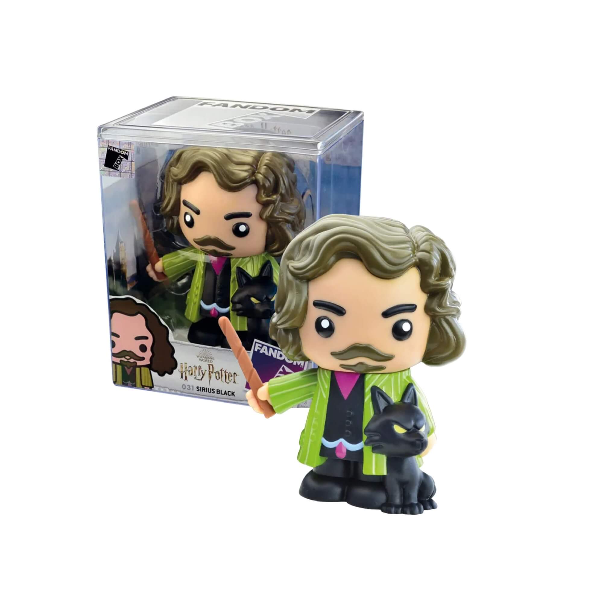 COMP Kit c/ 5 Bonecos Fandom Box Sirius Black Saga Harry Potter Vinil Atóxico 16cm Líder - 3459