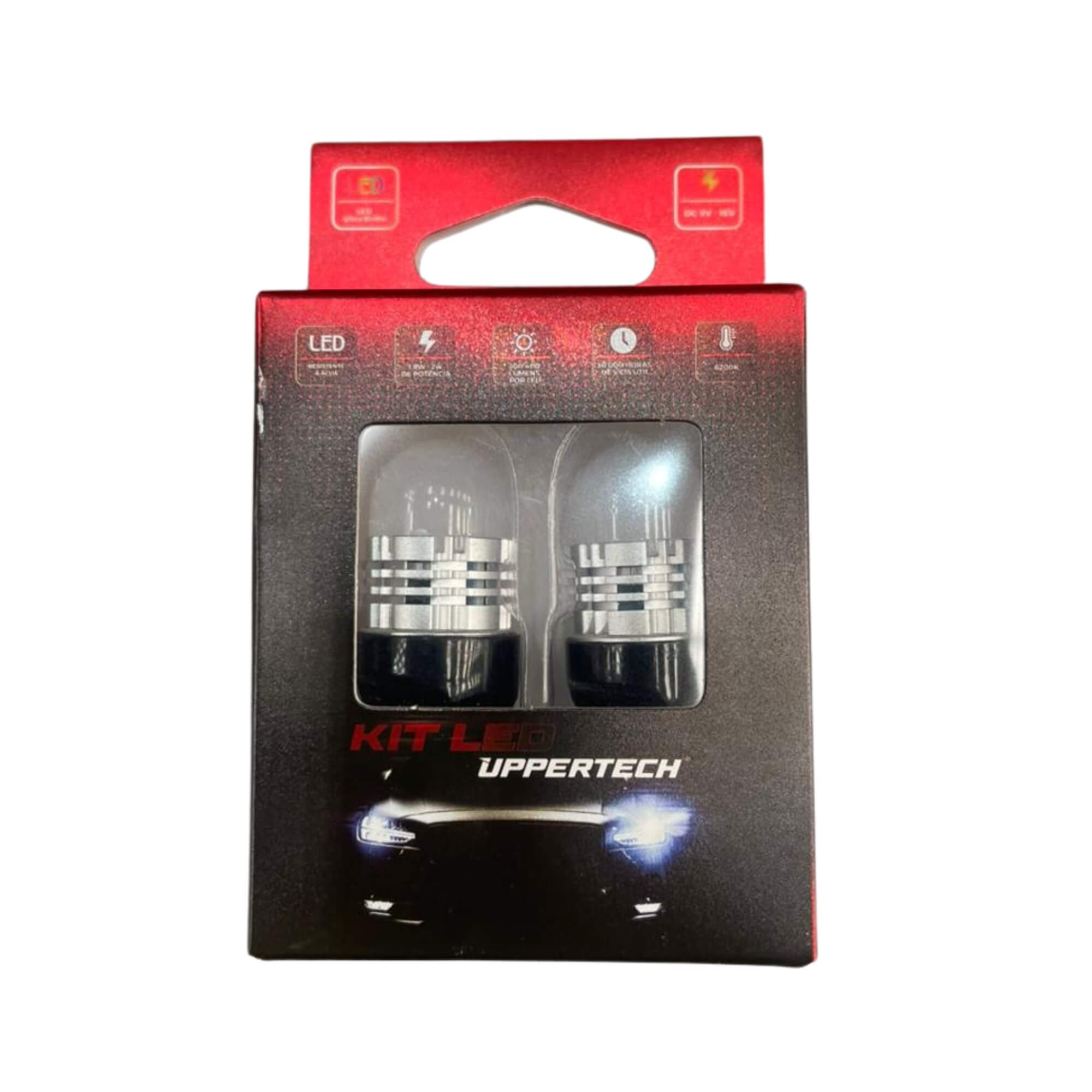 COMP Kit Lâmpadas LED Ultra Extreme White Uppertech H11 T10 W5W T20 7443 12/24V
