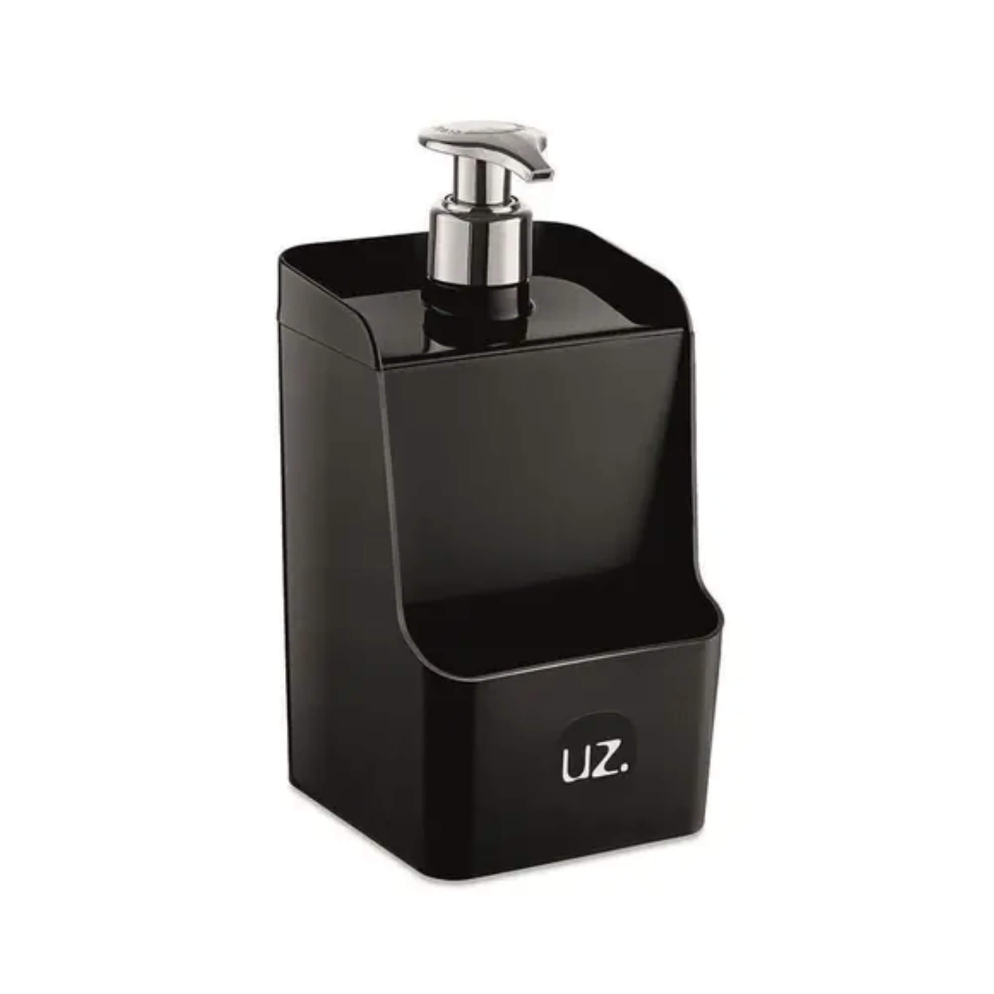 COMP Escorredor de Louça Multi + Dispenser Slim + Lixeira de Pia Slim 2,5 Litros UZ Utilidades