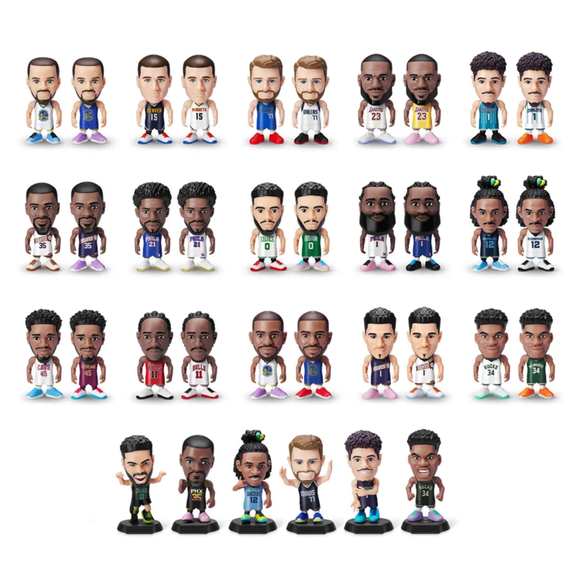 Brinquedo Infantil 5 Surprise Nba Ballers Serie 2 Candide - 77009