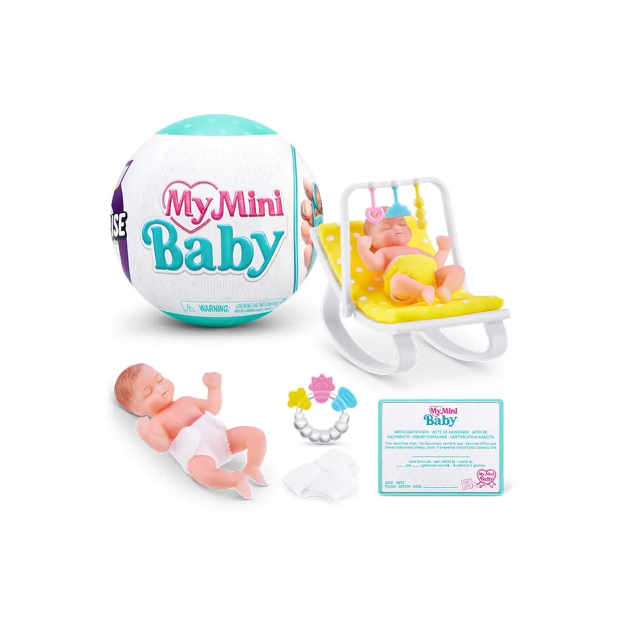Brinquedo Infantil 5 Surprise My Mini Baby Candide - 77008