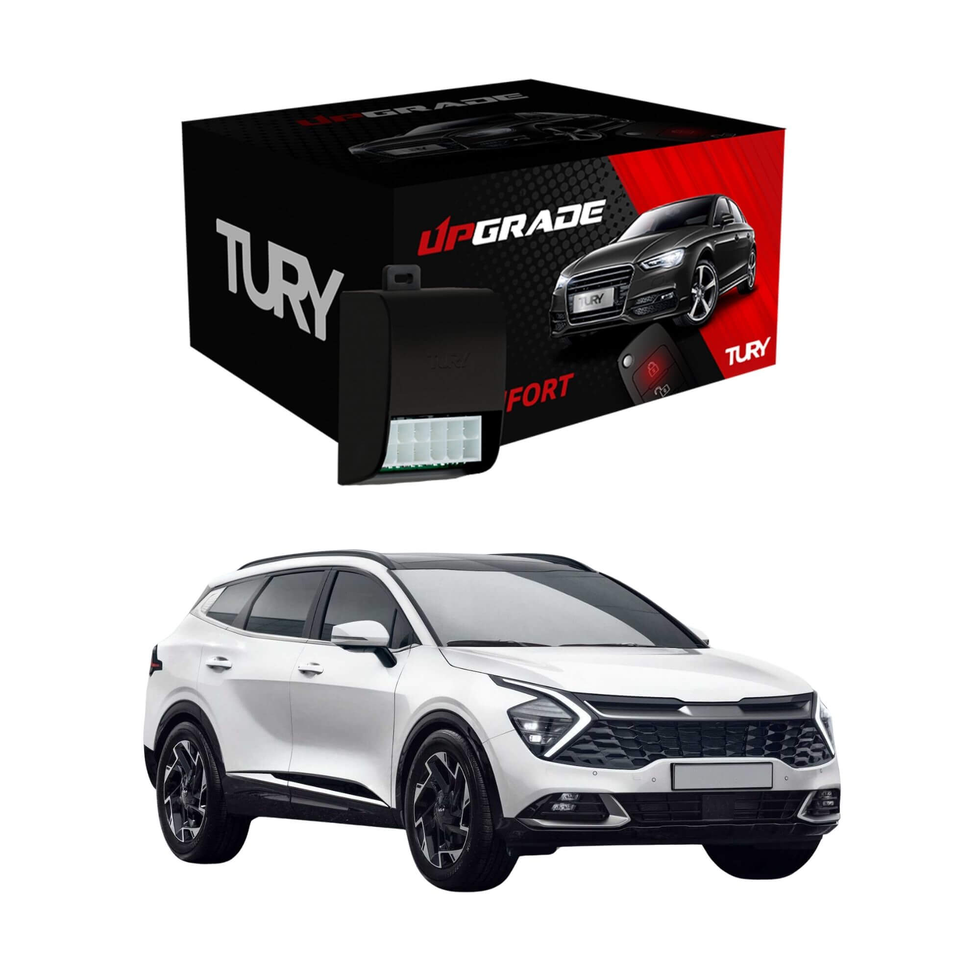 Módulo Automação de Teto Solar compatível com Sportage	A partir de 2022 Tury - SKY2.1AF