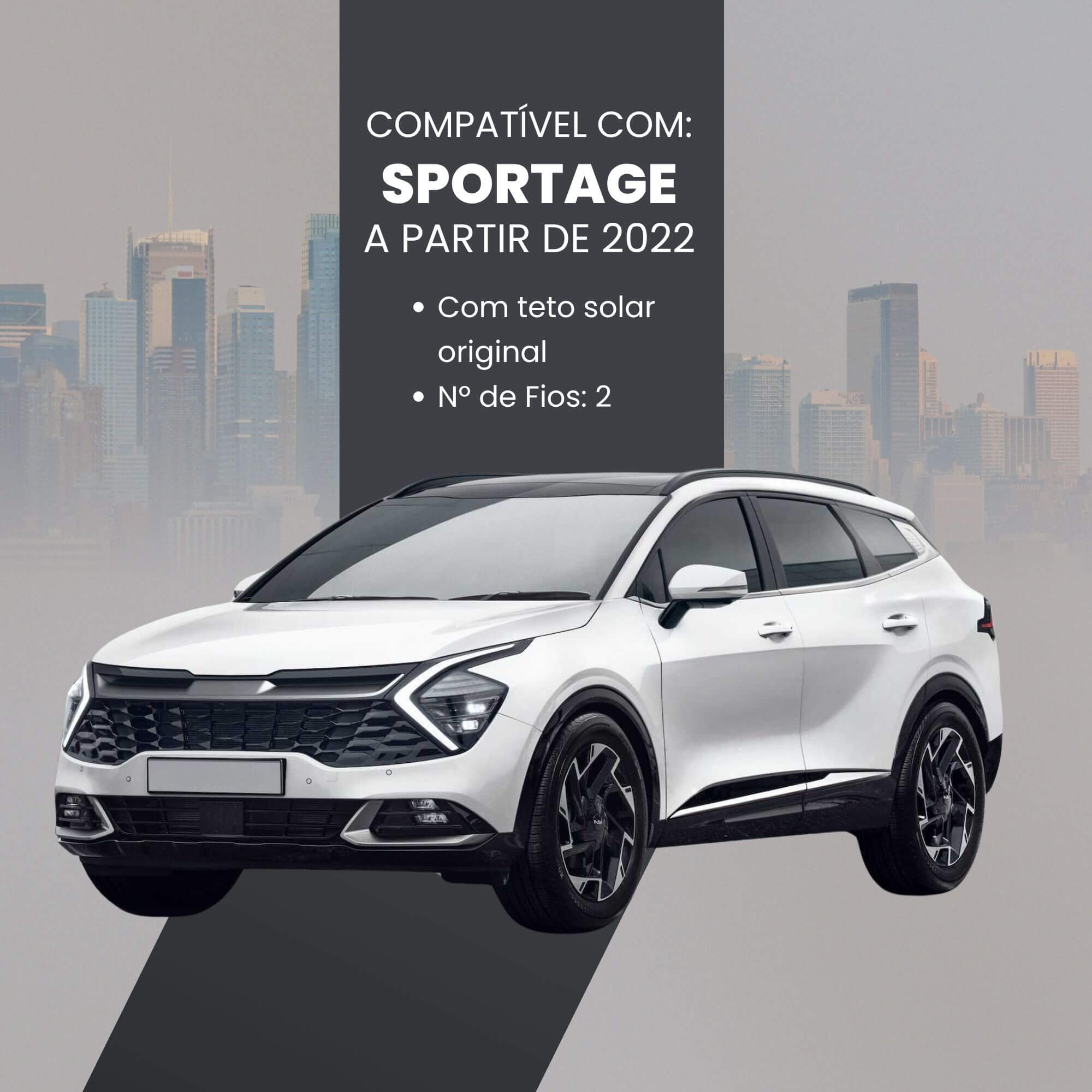 Módulo Automação de Teto Solar compatível com Sportage	A partir de 2022 Tury - SKY2.1AF