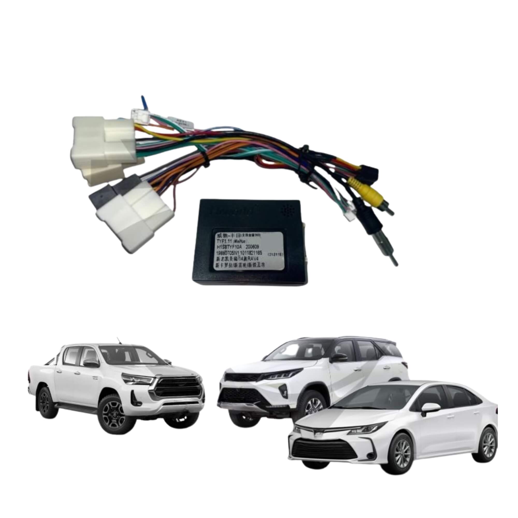 Chicote CAN Som Automotivo Uppertech 4147 p/ Corolla, Hilux, SW4 e RAV4 2020-2024