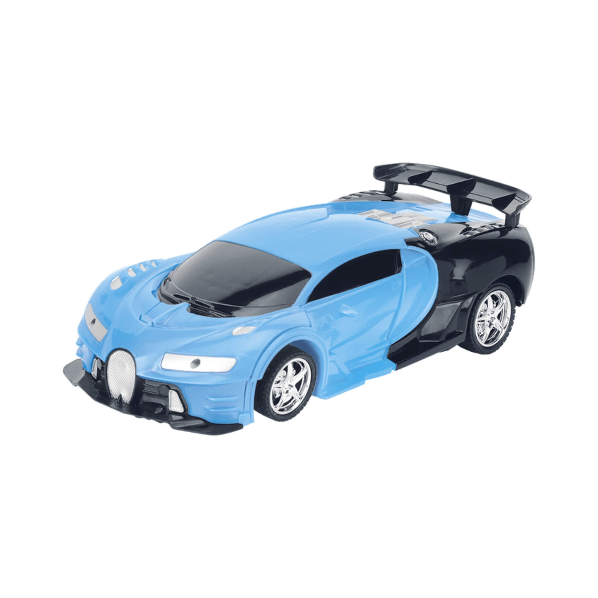 Carrinho Transformável Controle Remoto Megaformers Auto Neptune Azul Multikids - BR1652