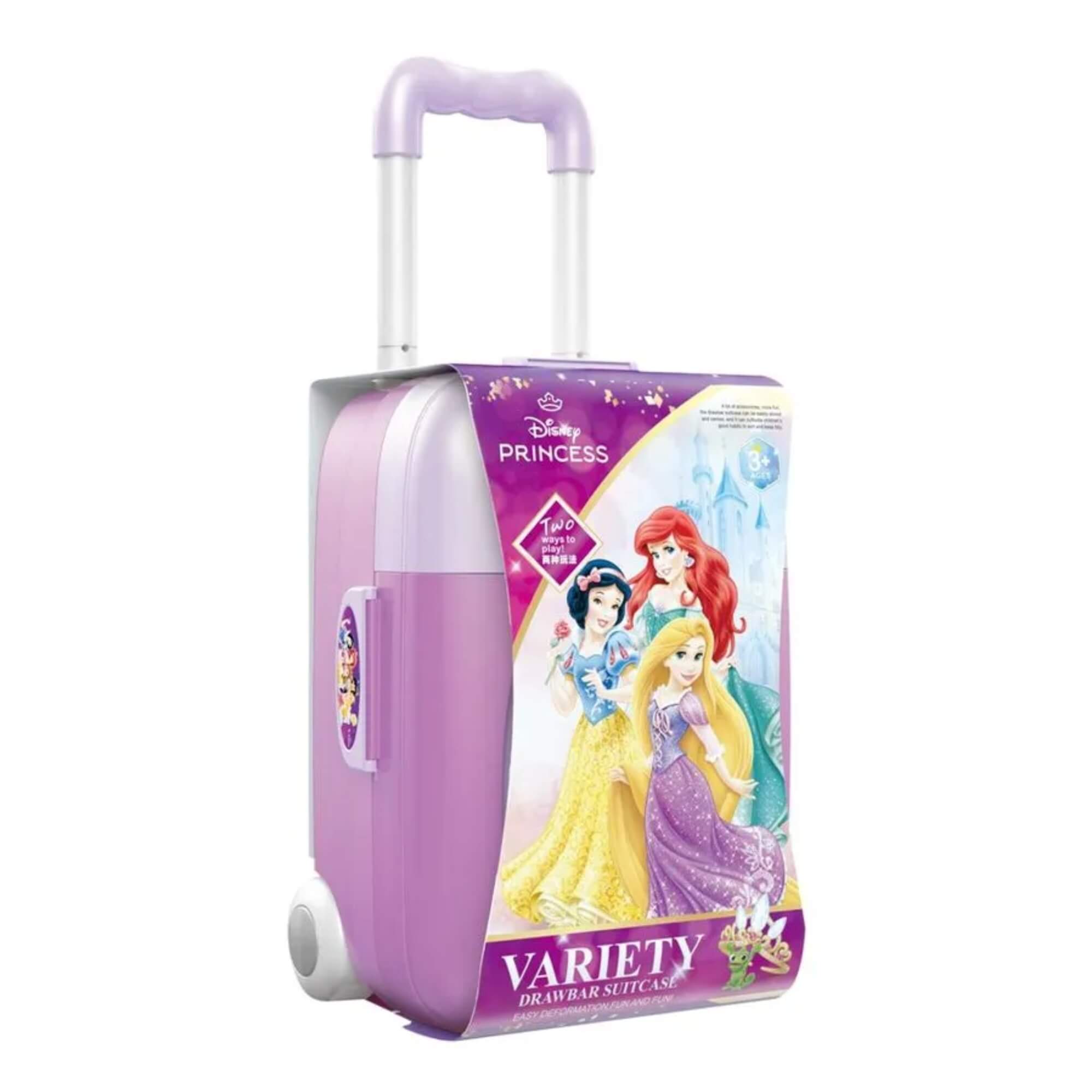 Brinquedo Mala de Viagem e Penteadeira 2 em 1 Princesas Disney Brinquedo Multikids - BR2192