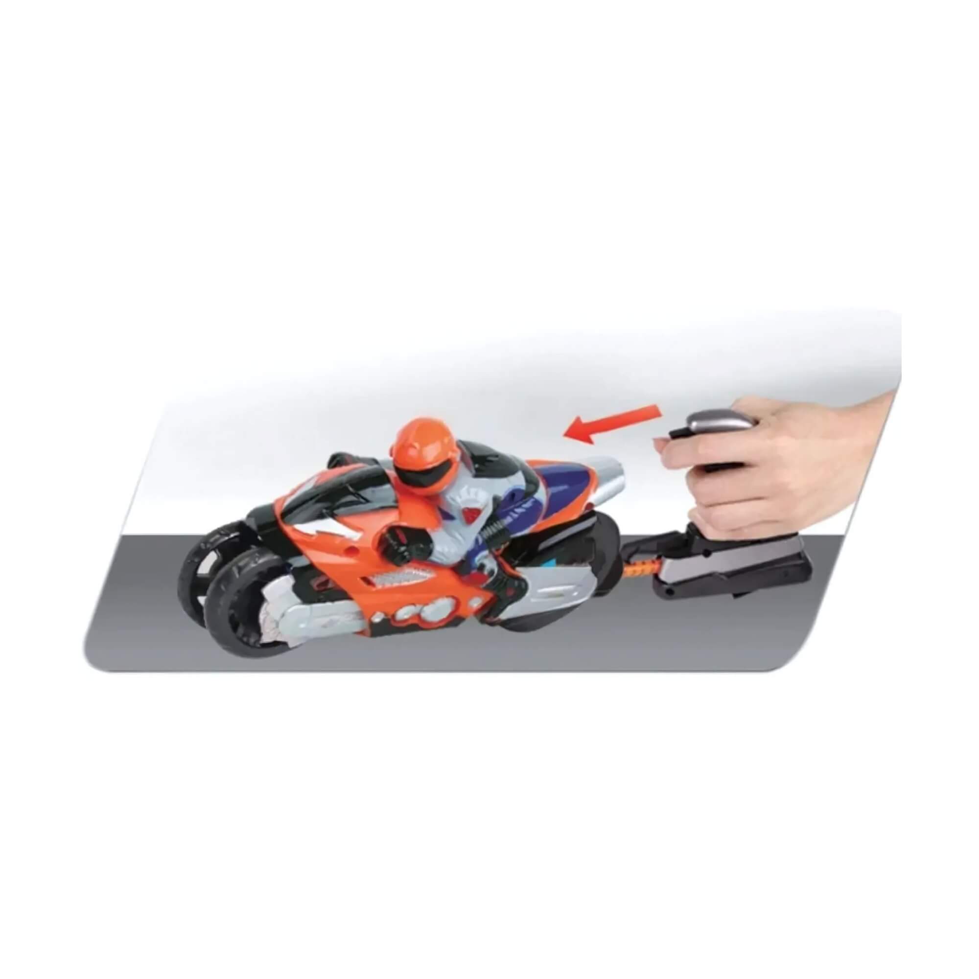 Brinquedo Infantil Sortido e Unitário Express Wheels Moto Lançadora Multikids - BR2230