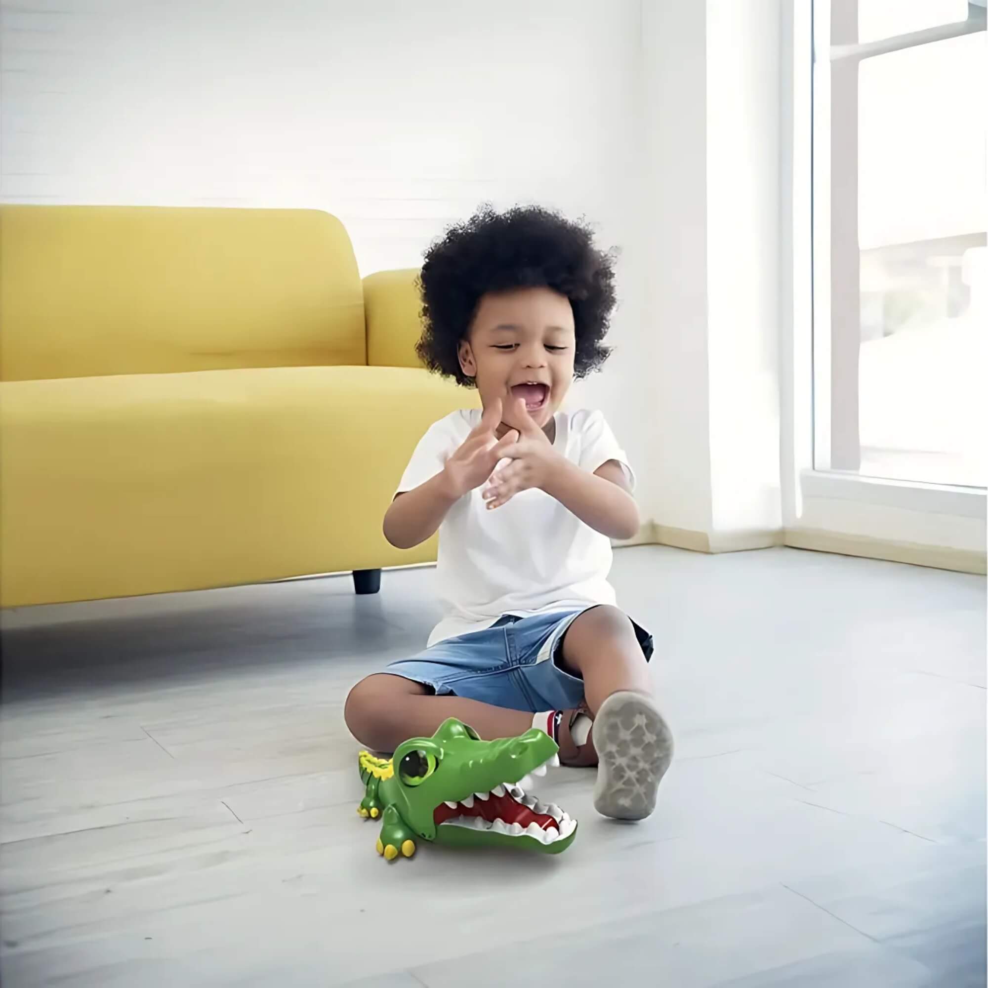 Brinquedo Infantil Crocodilo de Controle Remoto Crocky Attack Multikids - BR2255