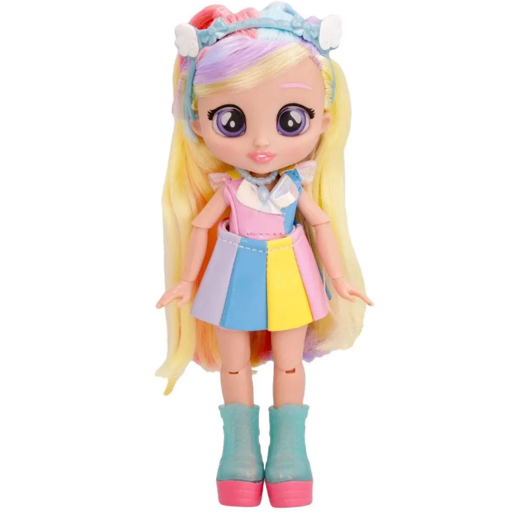 Boneca BFF By Cry Babies Jenna Articulada Brinquedo Multikids BR2353