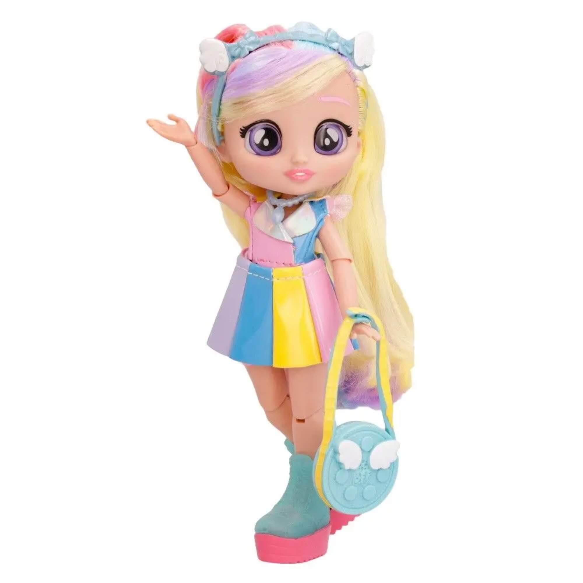 Boneca BFF By Cry Babies Jenna Articulada Brinquedo Multikids BR2353