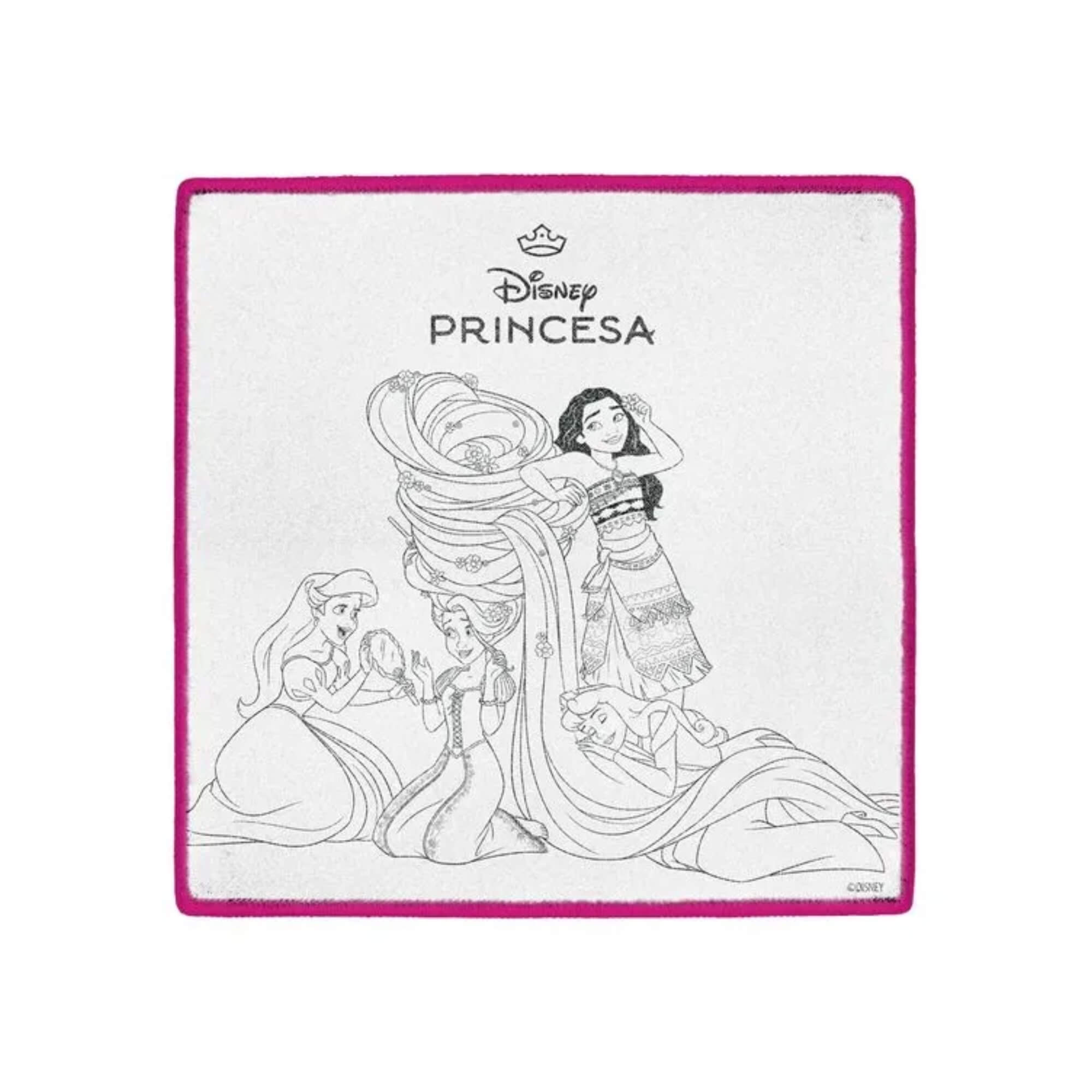 Tapete Mágico Acqua para Colorir Princesas Disney com 6 Canetinhas Laváveis Multikids - BR2384