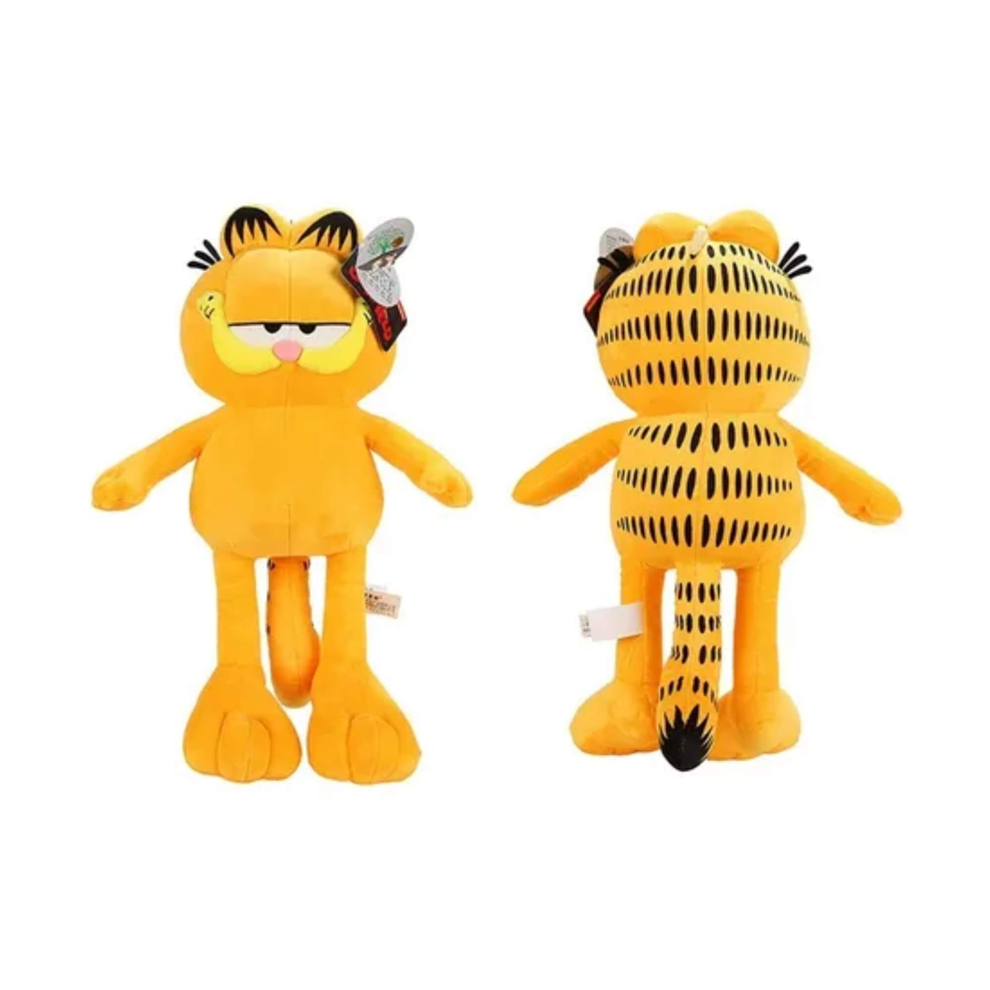 Pelúcia Garfield 30cm Laranja Clássico Fofo e Macio Multikids - BR2435